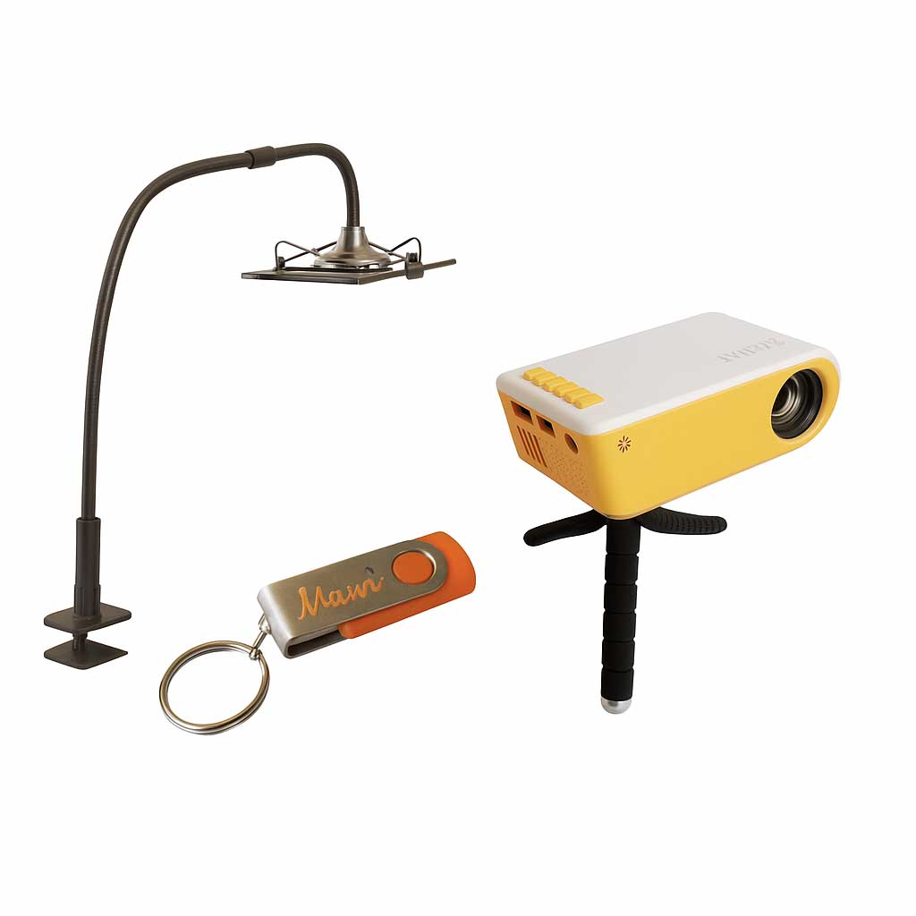 Dokumentenkamera Easy" Plus Traumreise Stick "Klang & Vision""