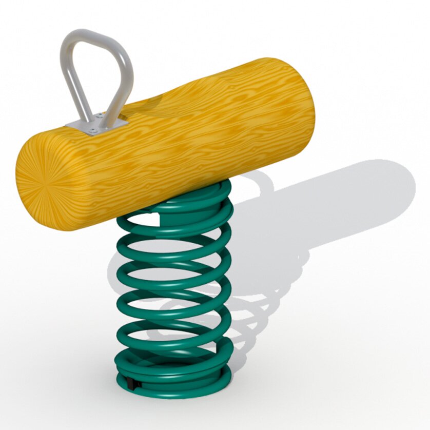 Robinie Federwipptier Baumstamm