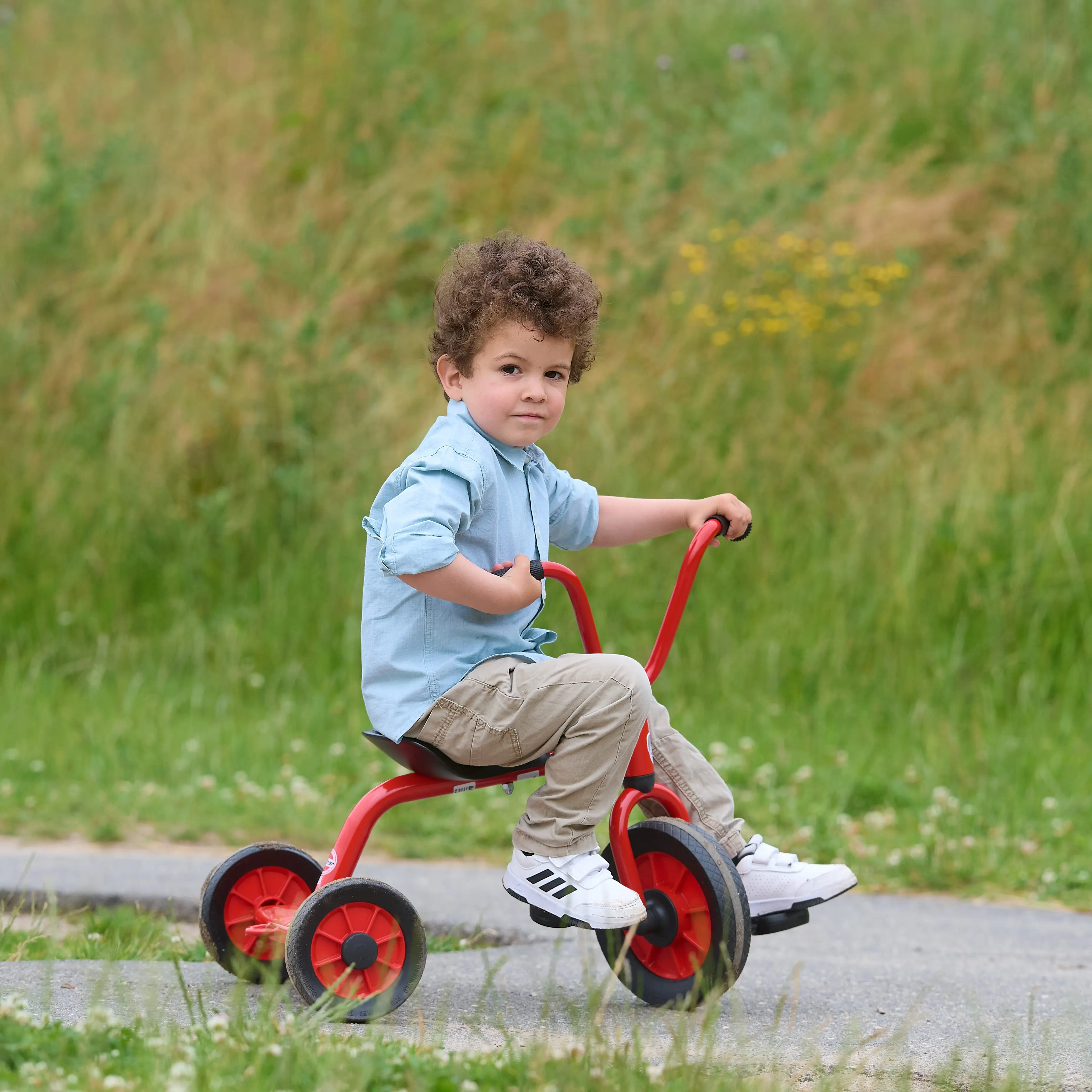 Krippendreirad Mini mit Steg Winther