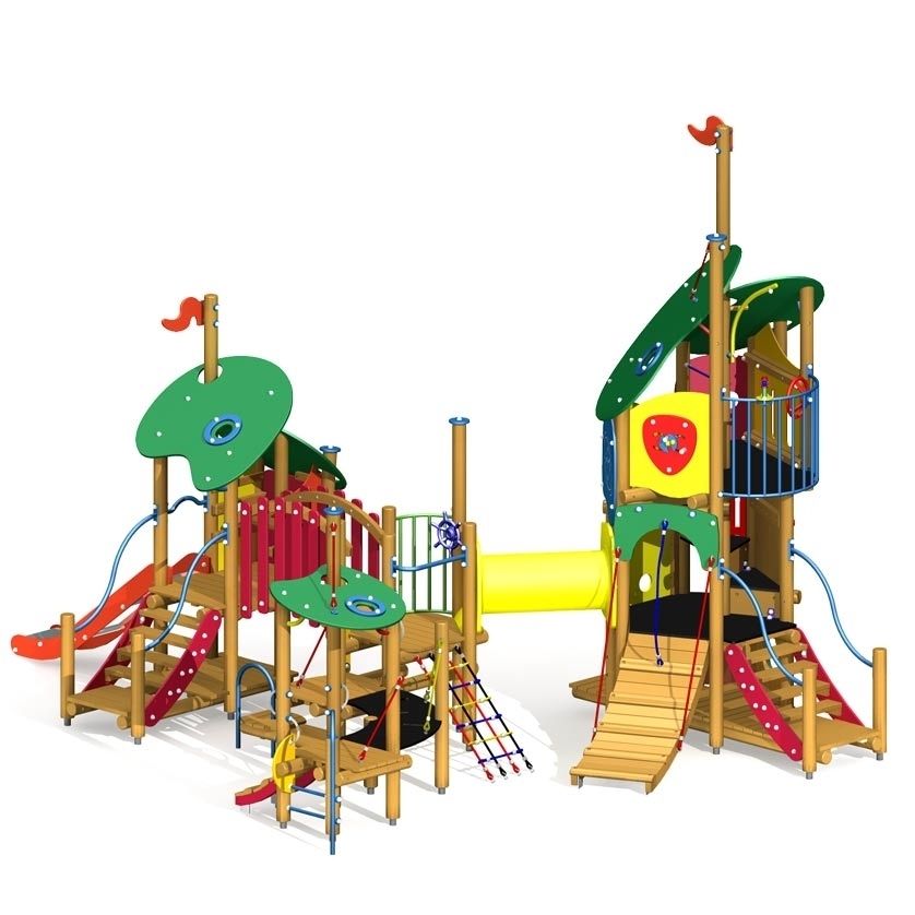 König Blaubart mit Kunststoffrutsche