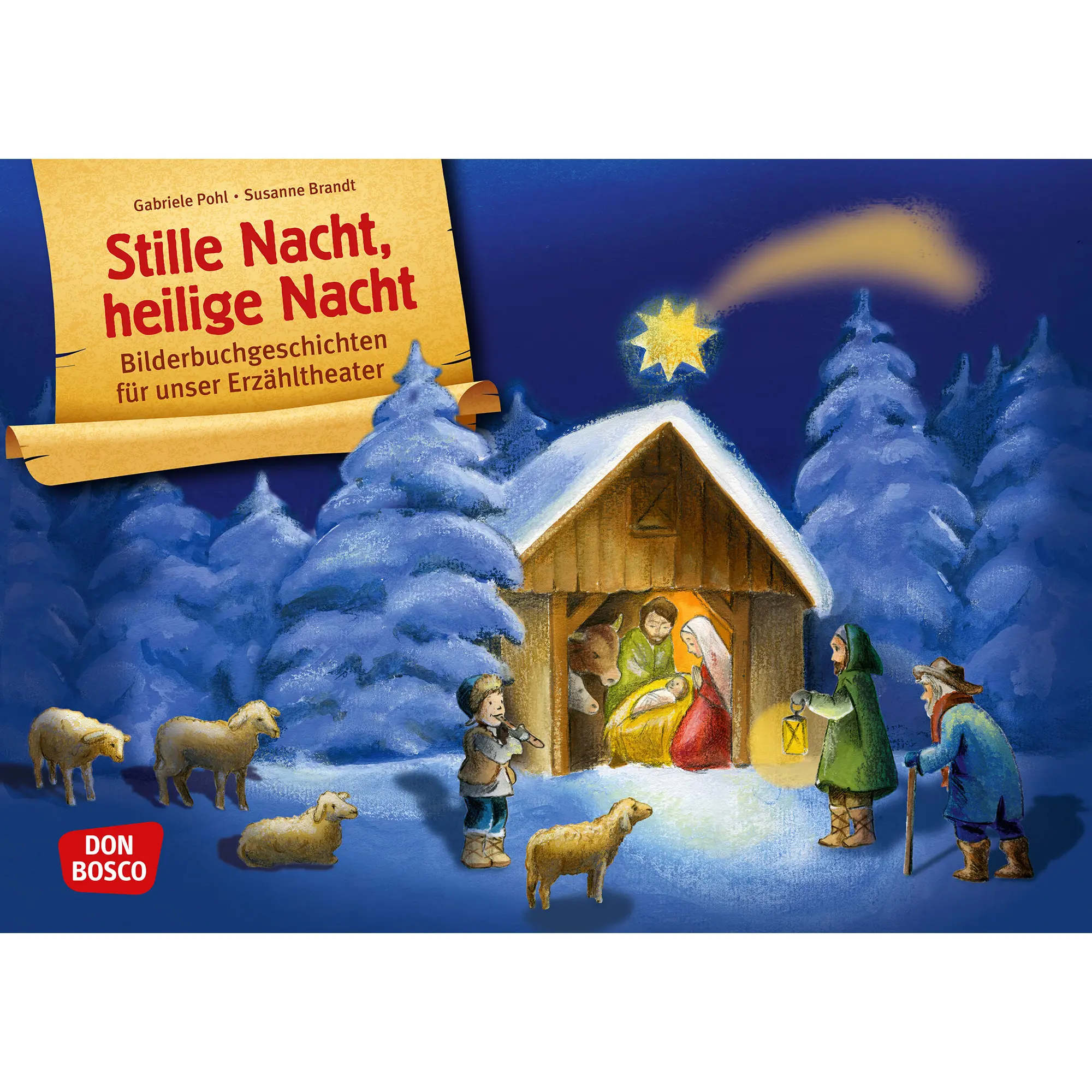 Stille Nacht, heilige Nacht. Kamishibai Bildkartenset.