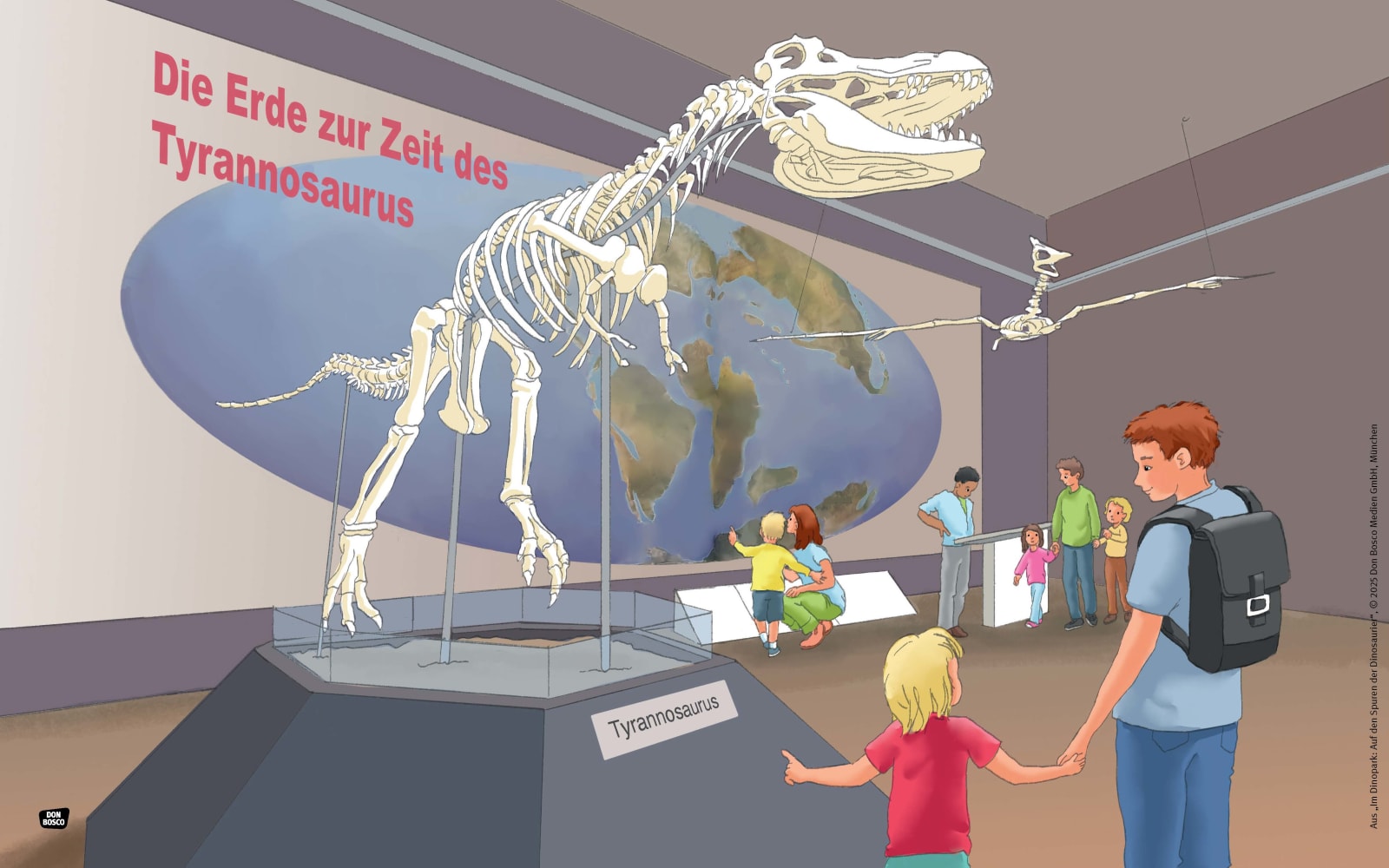 Im Dinopark: Auf den Spuren der Dinosaurier. Kamishibai Bildkartenset