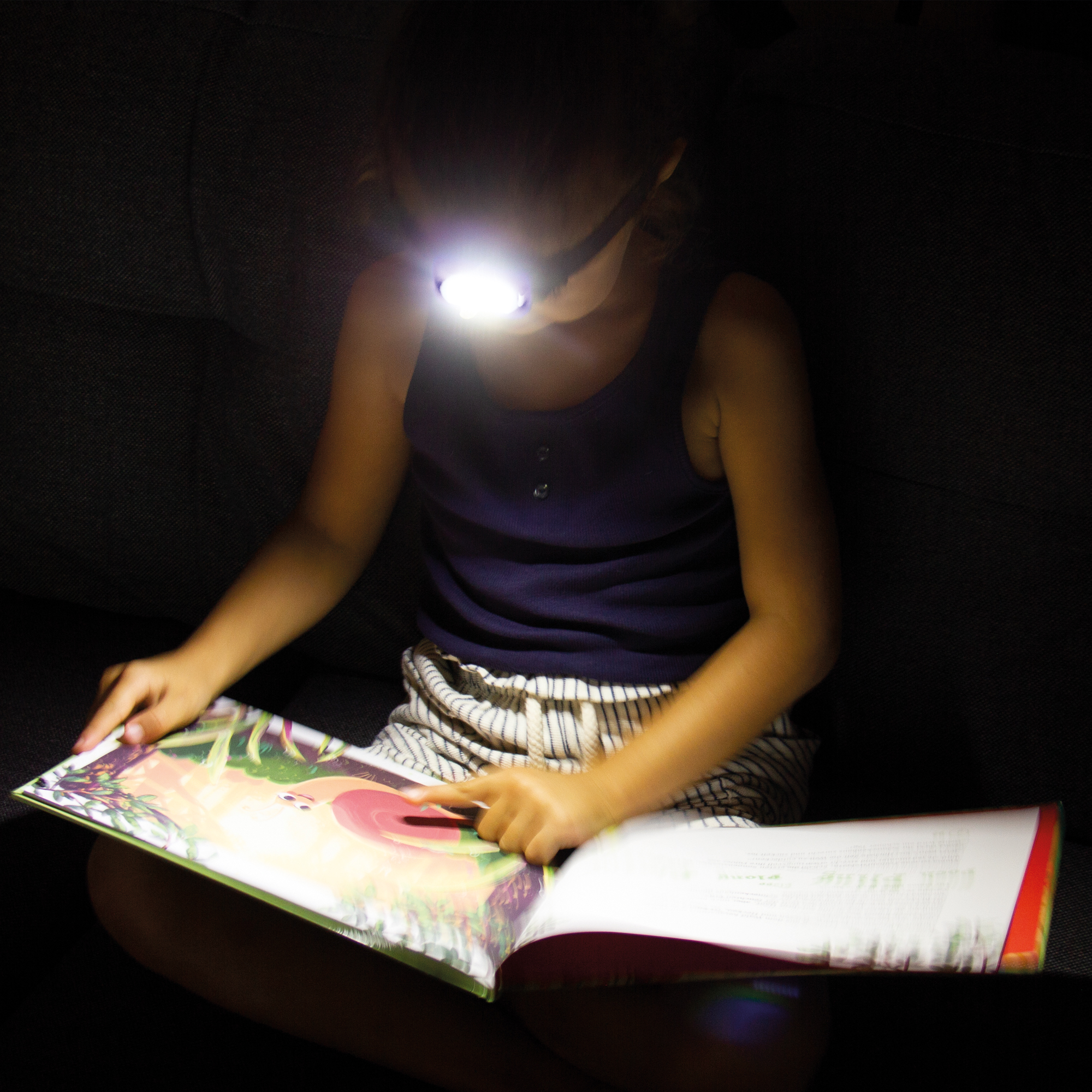 LED-Stirnlampe Sicherheit & Abenteuer 12er Pack