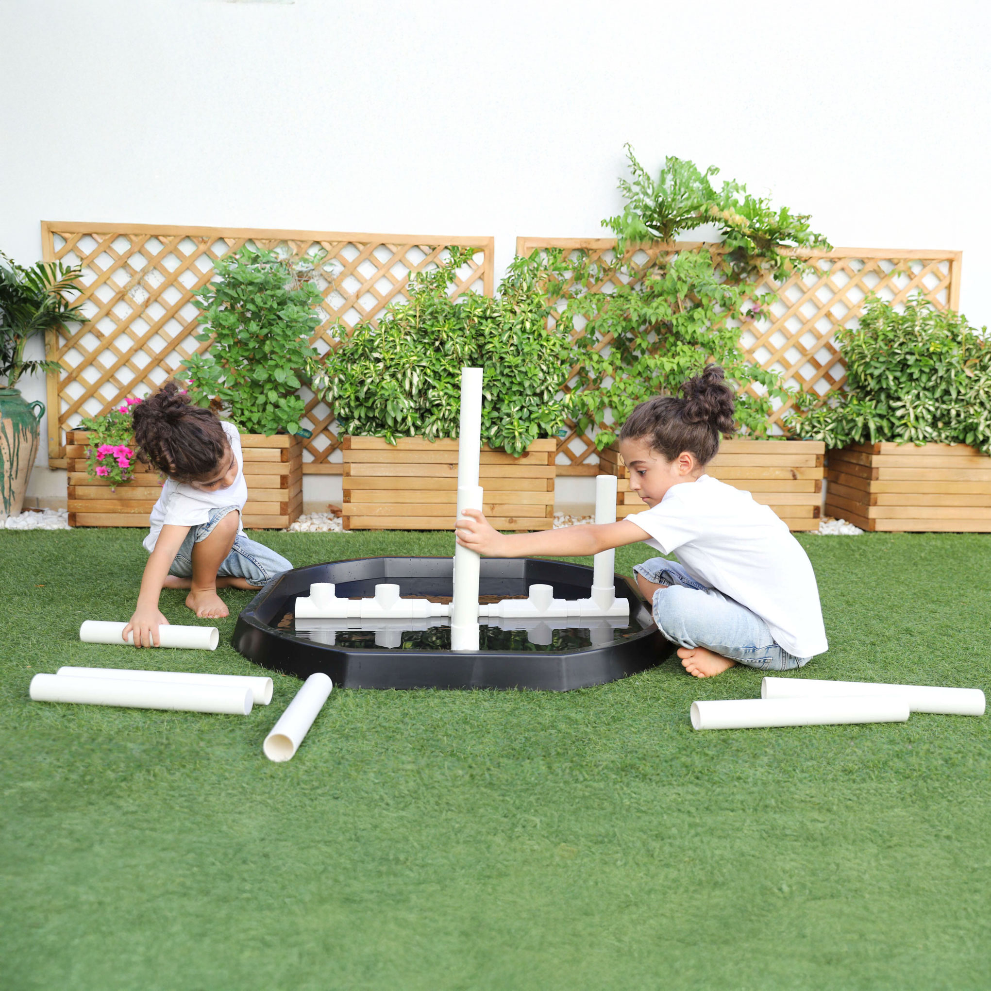 Entdecker- u. Experimentier-Tisch / Wasser-Forscherstation