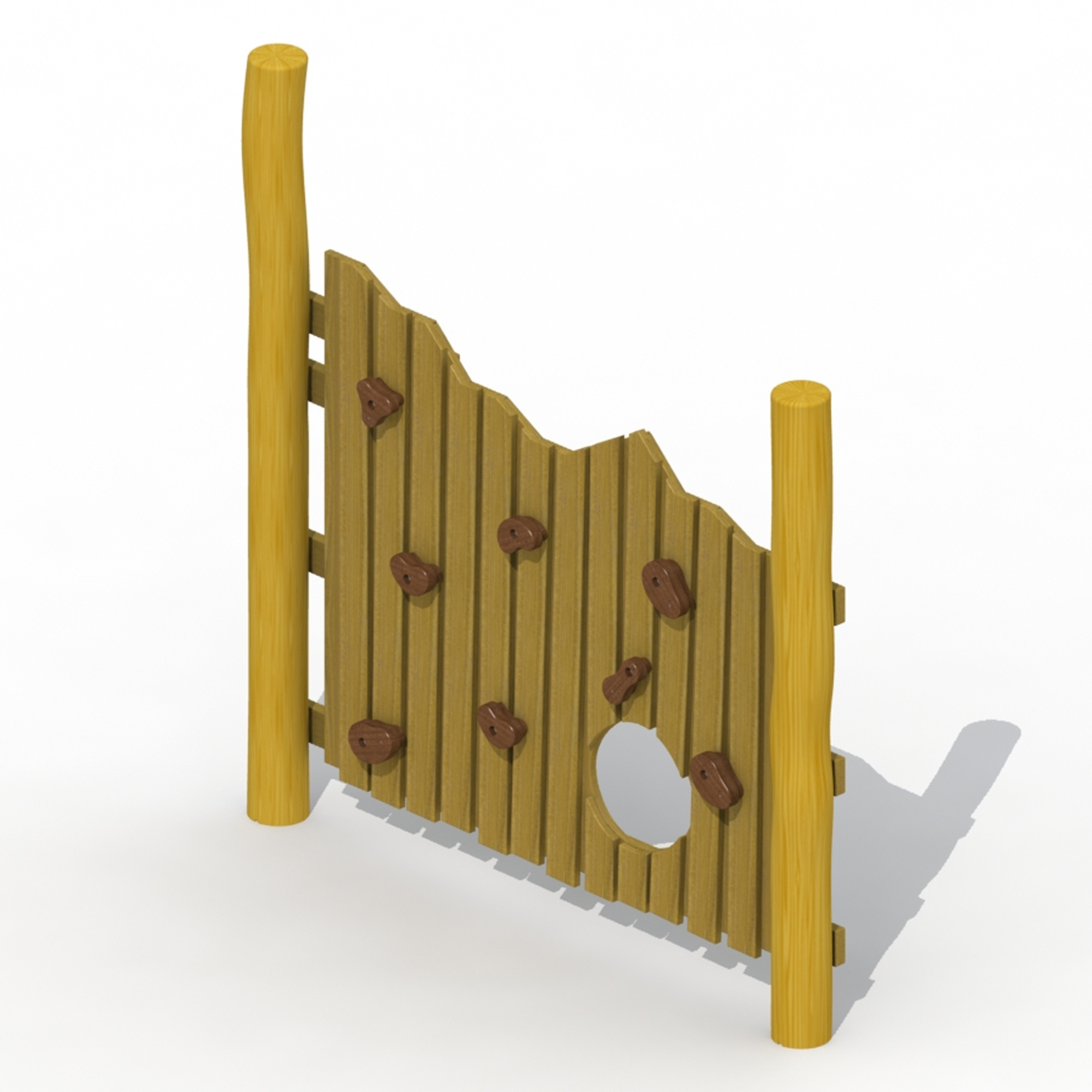 Robinie Affenkletterwand