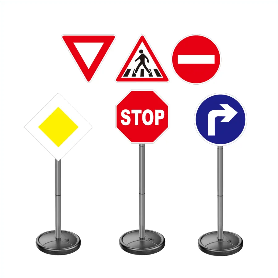Verkehrszeichen-Set 3 + 6