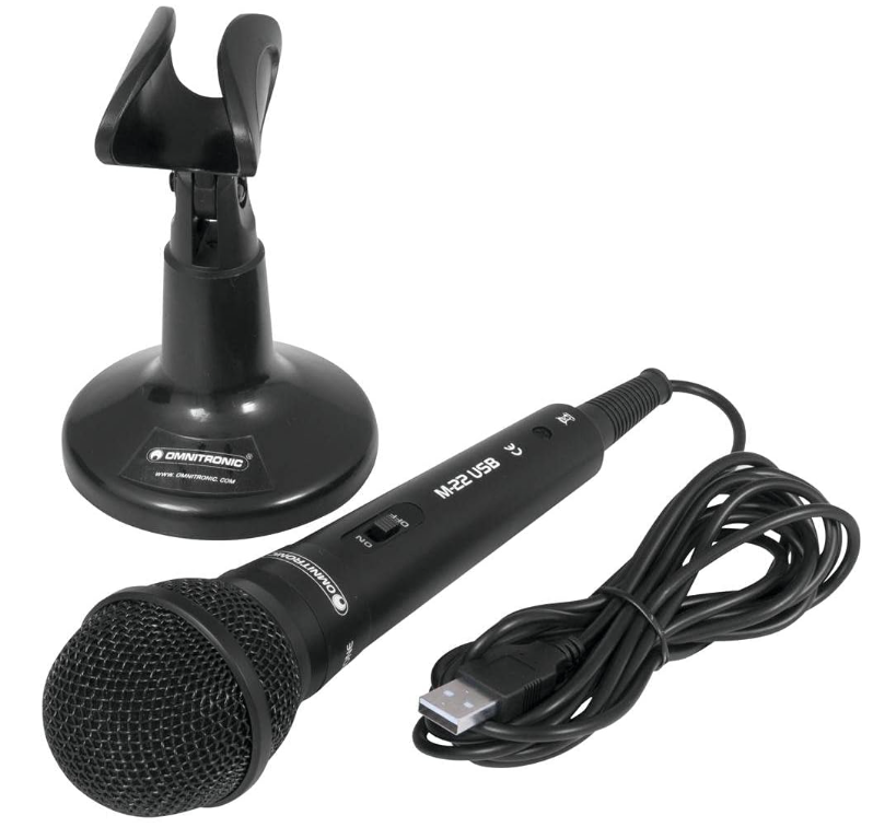 Dynamisches Mikrofon M-22 USB