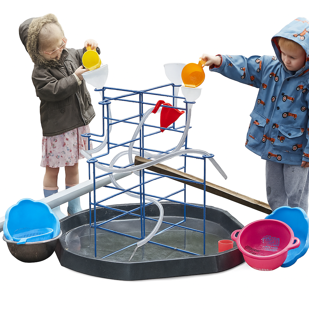 Entdecker- u. Experimentier-Tisch / Wasser-Abenteuer-Set