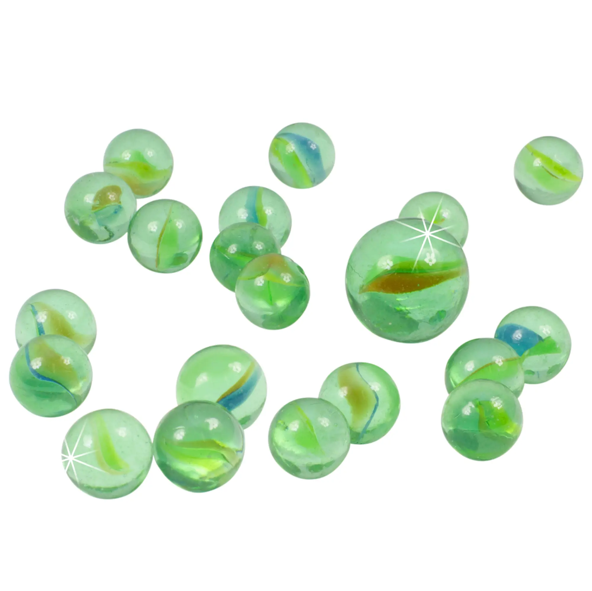 Glasmurmeln 21 Stück
