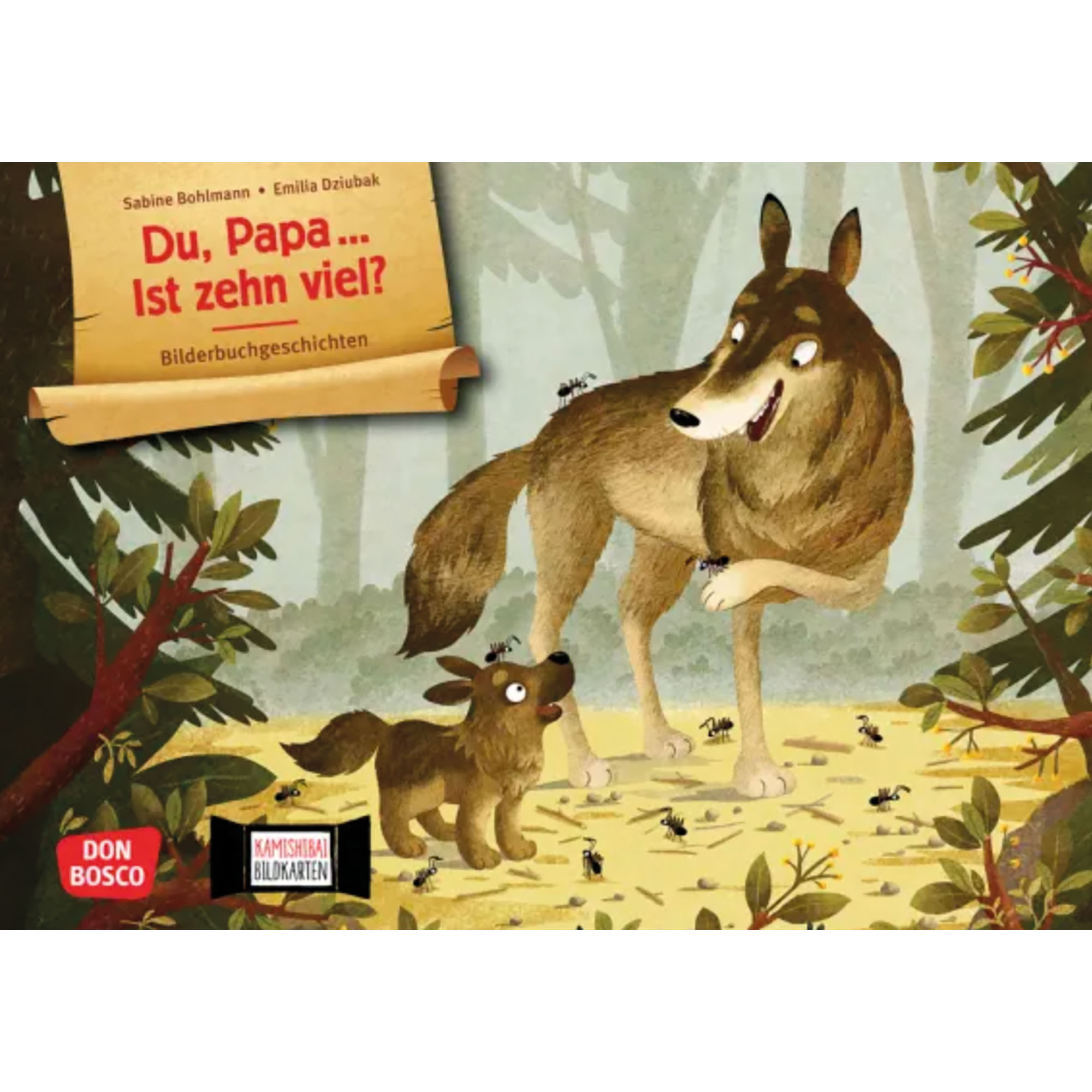 Du, Papa ... Ist zehn viel? Kamishibai Bildkartenset