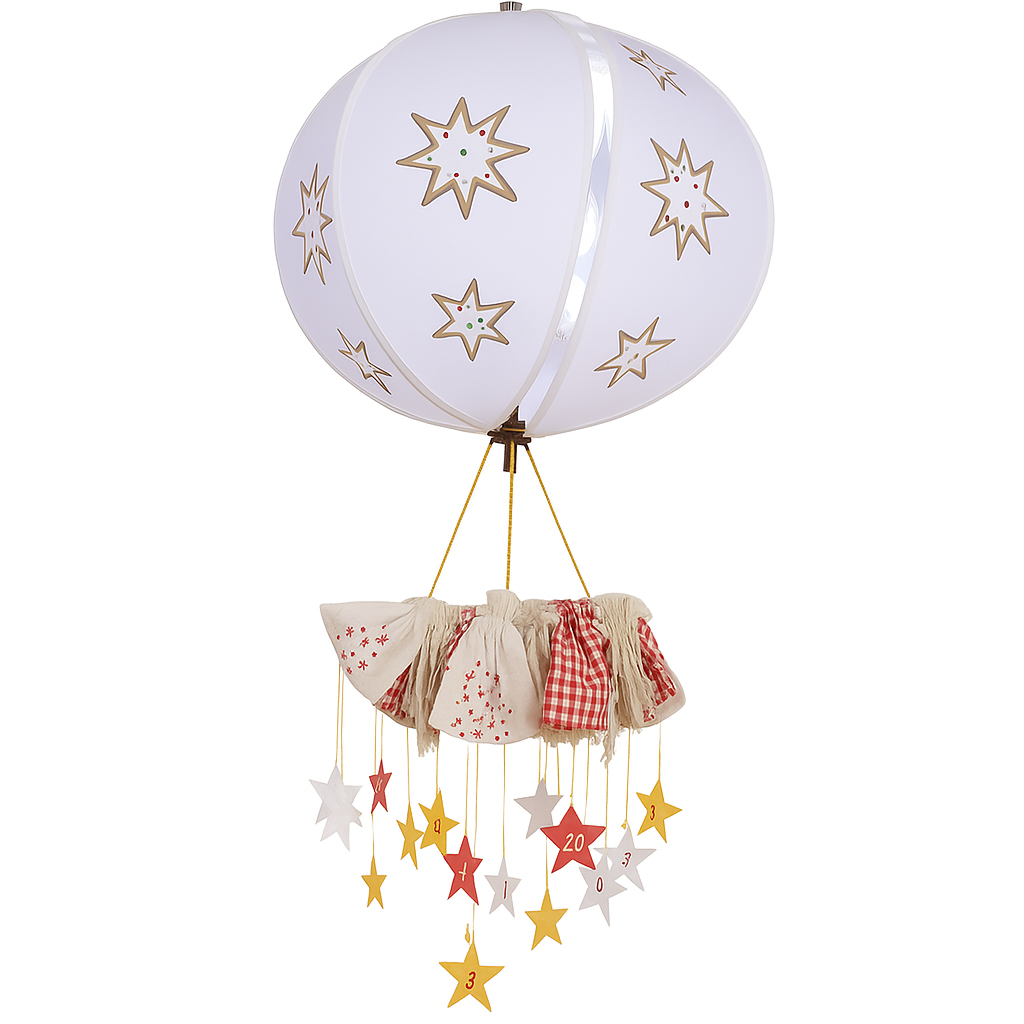 Bastelset für Windkugel-Adventskalender