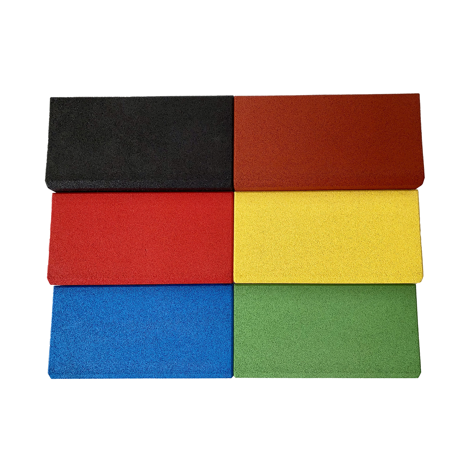 Kita Bodentrampolin Rechteck 286 x 190 cm inkl. Rampen Individuelle Farben signalgrün