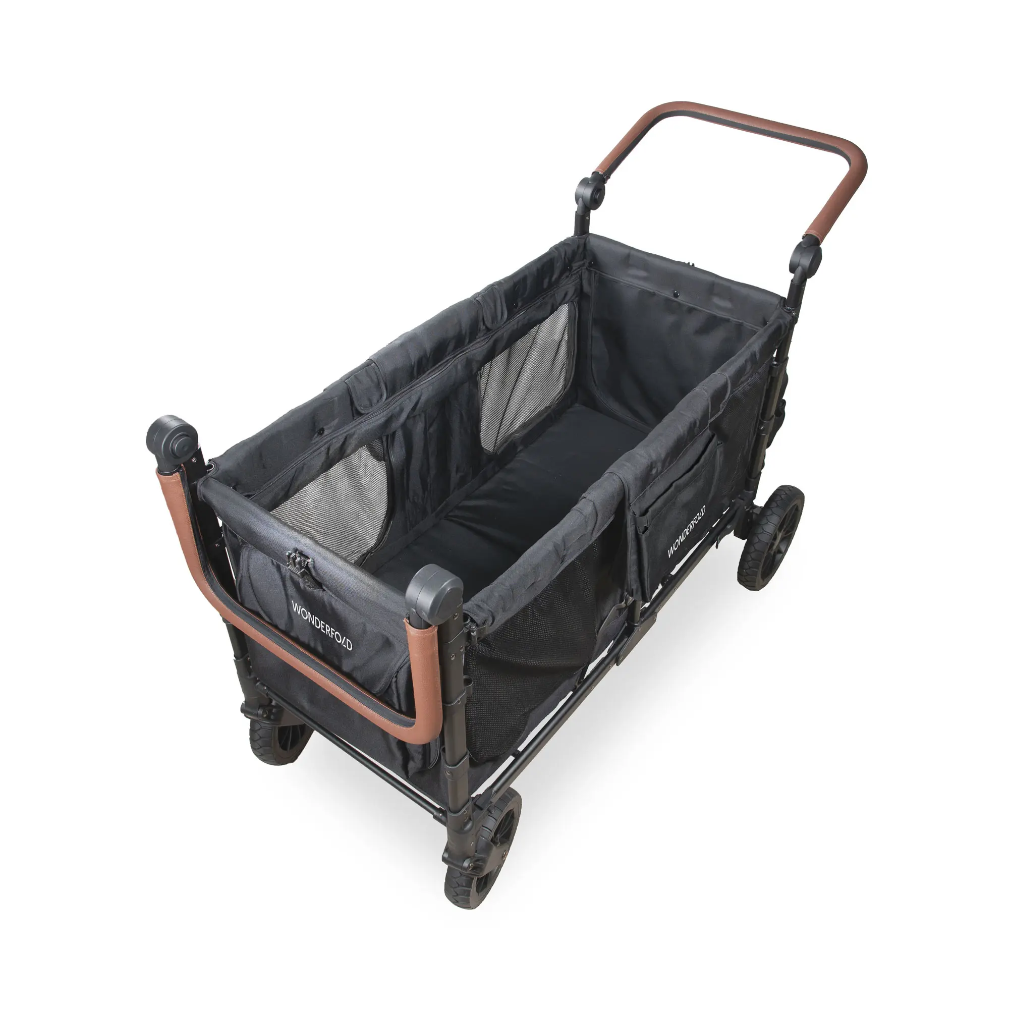 Krippenwagen Luxe 6er schwarz