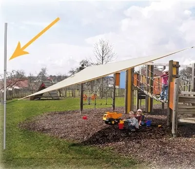 Stahlpfosten - Set