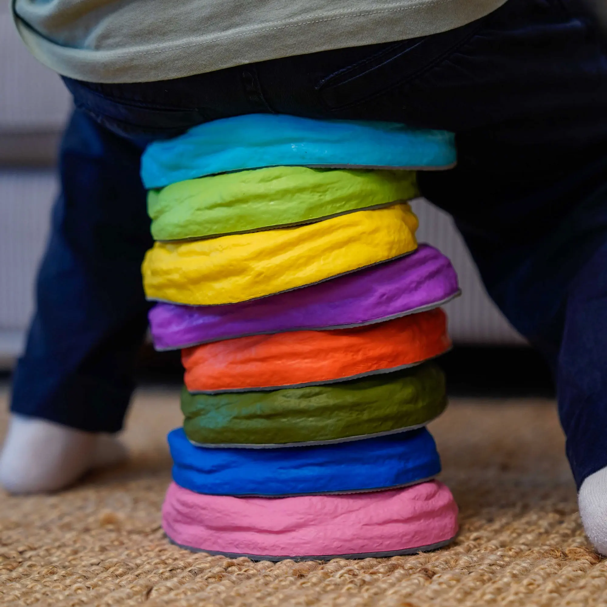 Soft-Balanciersteine 8er Set