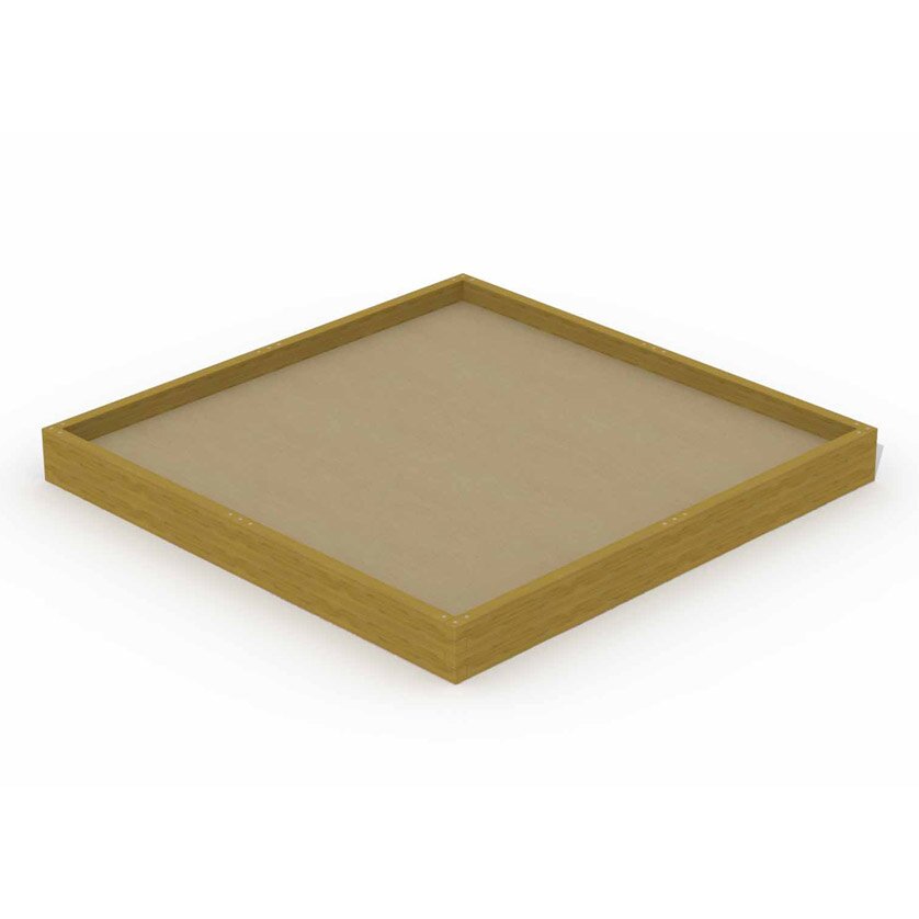 Sandkasten 3,8 x 3,8 m