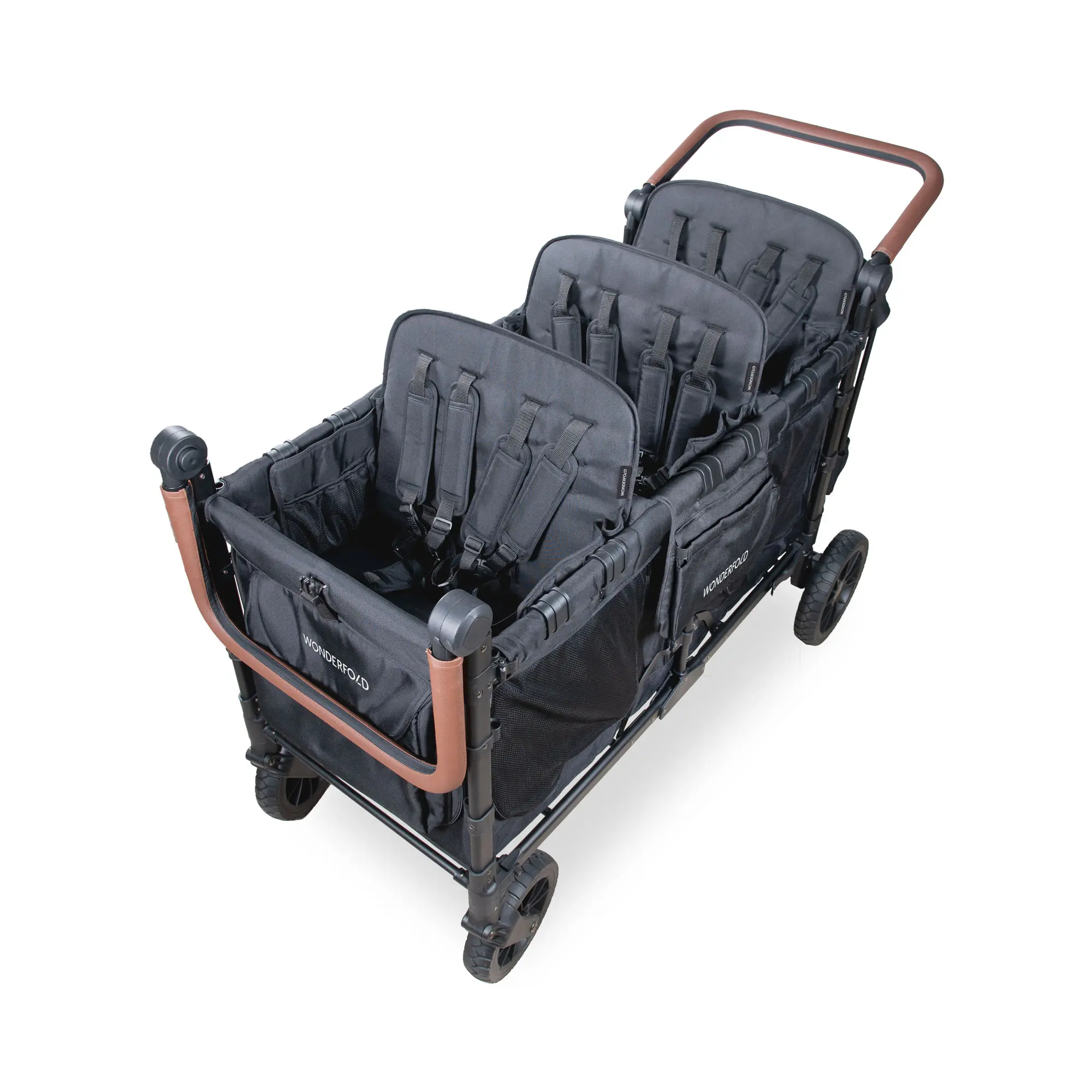 Krippenwagen Luxe 6er schwarz