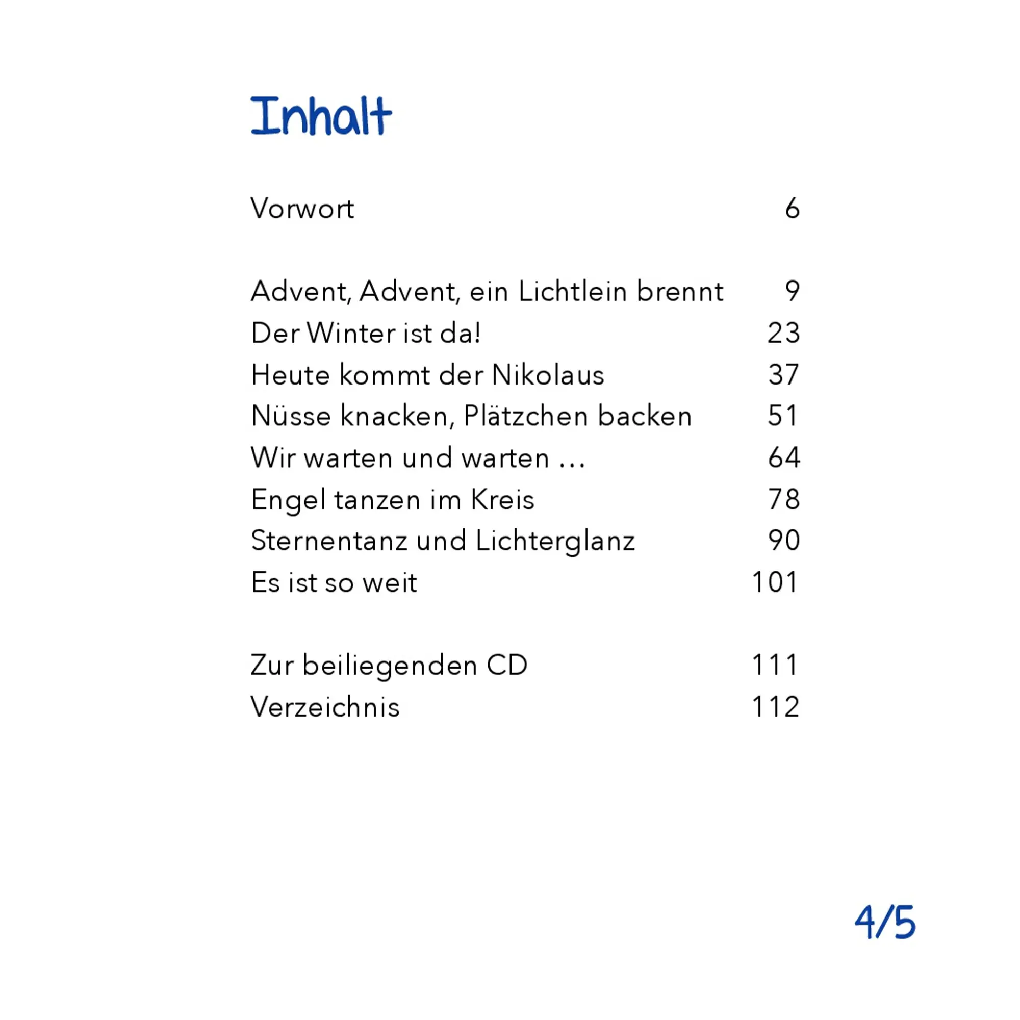 Advent und Weihnachten feiern in der Kita, m. Audio-CD