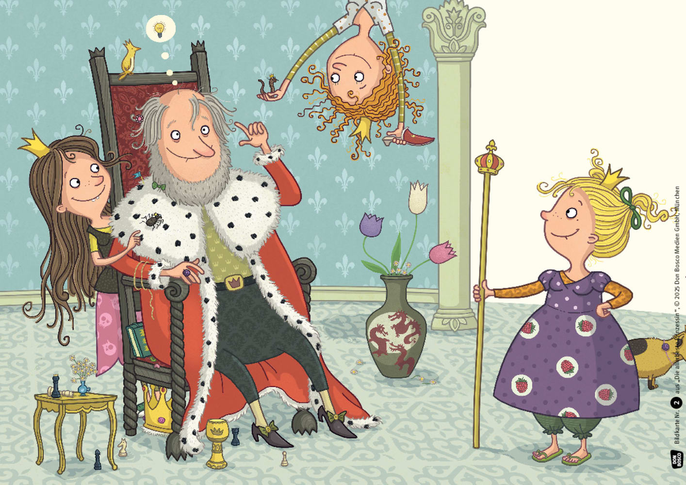 Die allerbeste Prinzessin. Kamishibai Bildkartenset