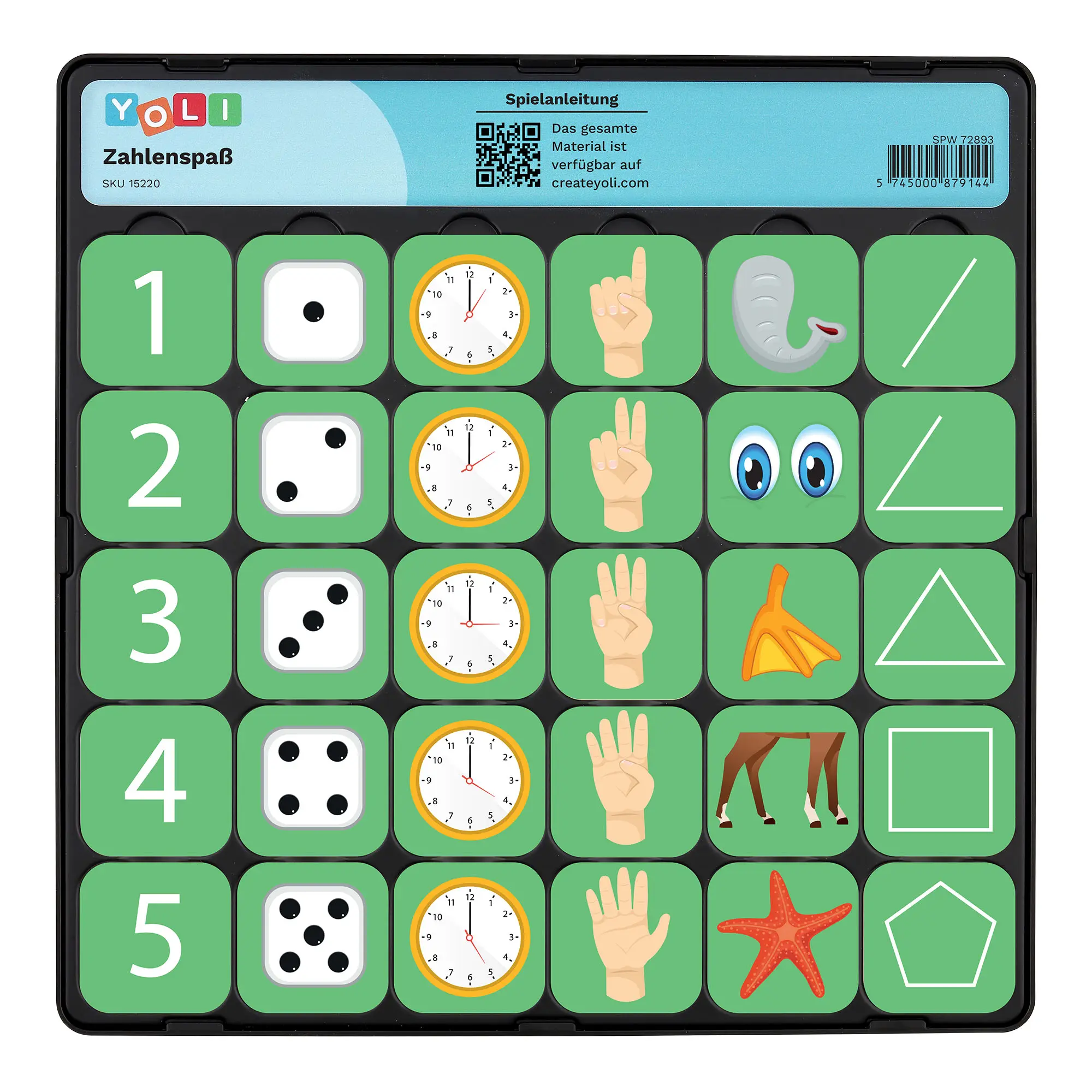 YOLI Spielset - Eins-zwei-10