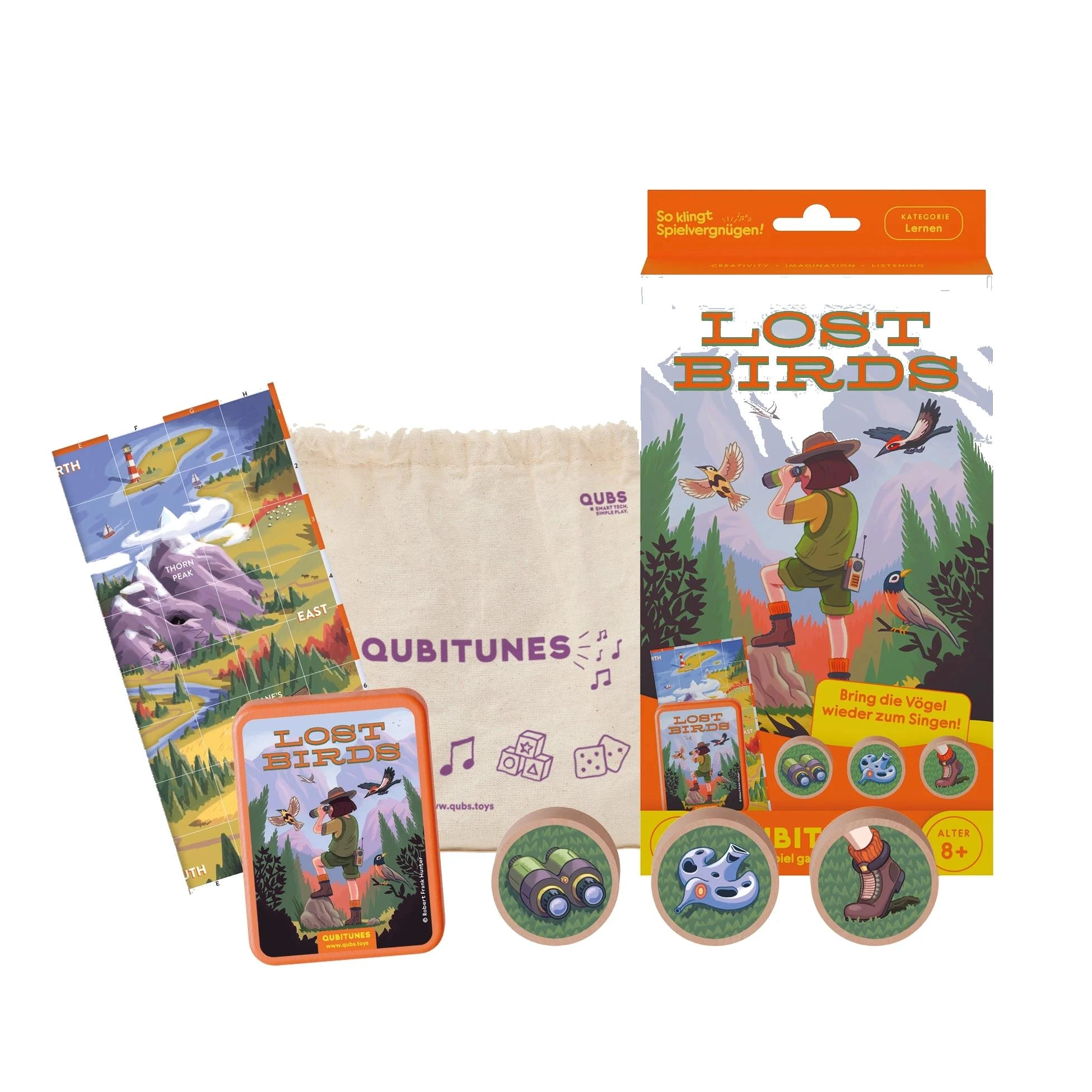 Qubi Set "Find die Vögel"