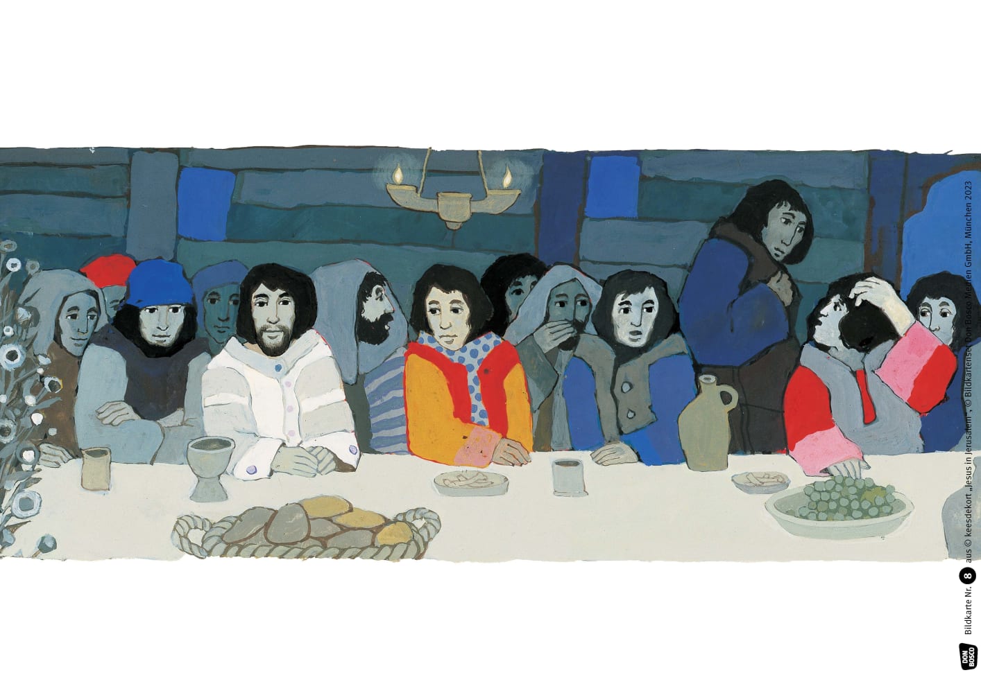 Jesus in Jerusalem. Kamishibai Bildkartenset