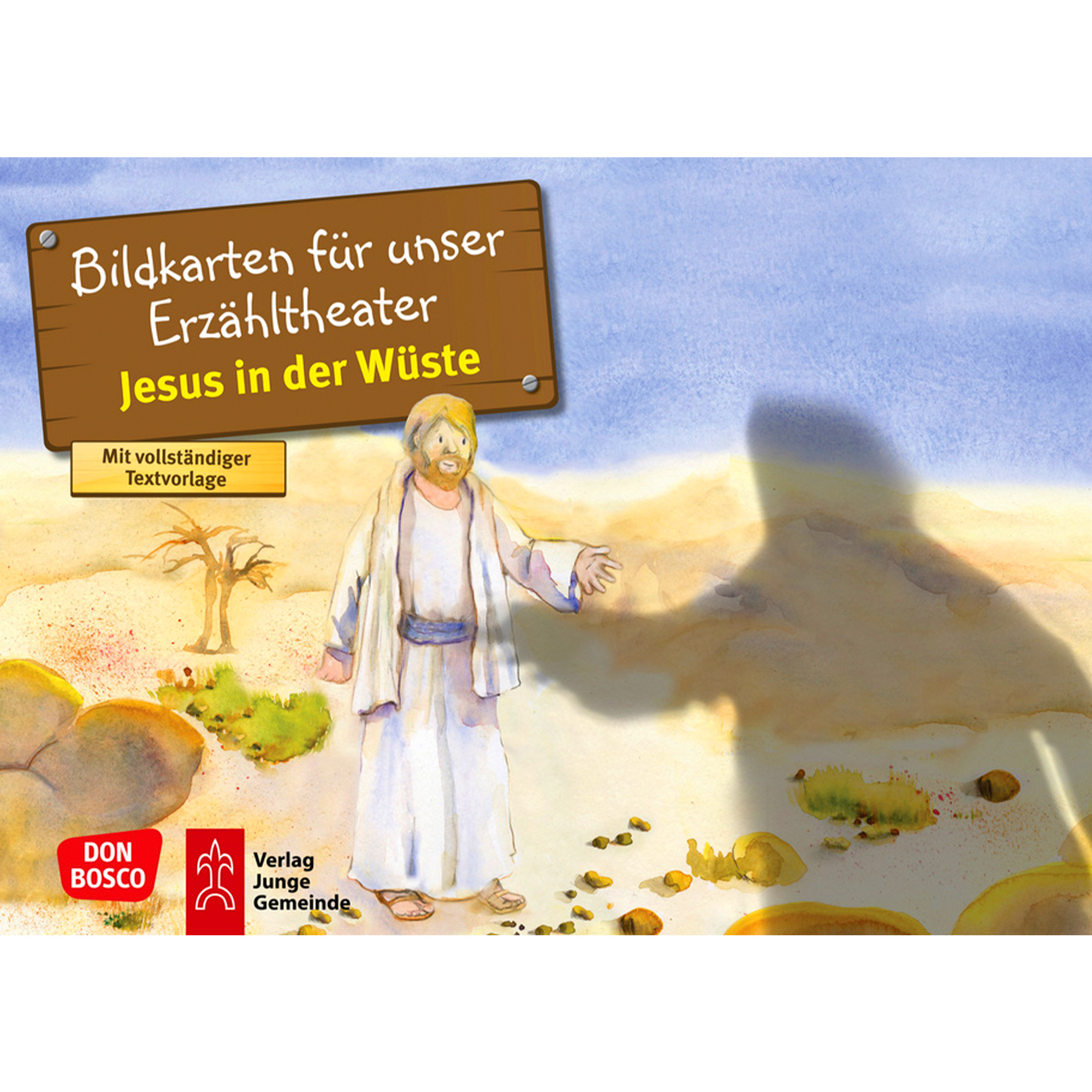 Jesus in der Wüste. Kamishibai Bildkartenset.