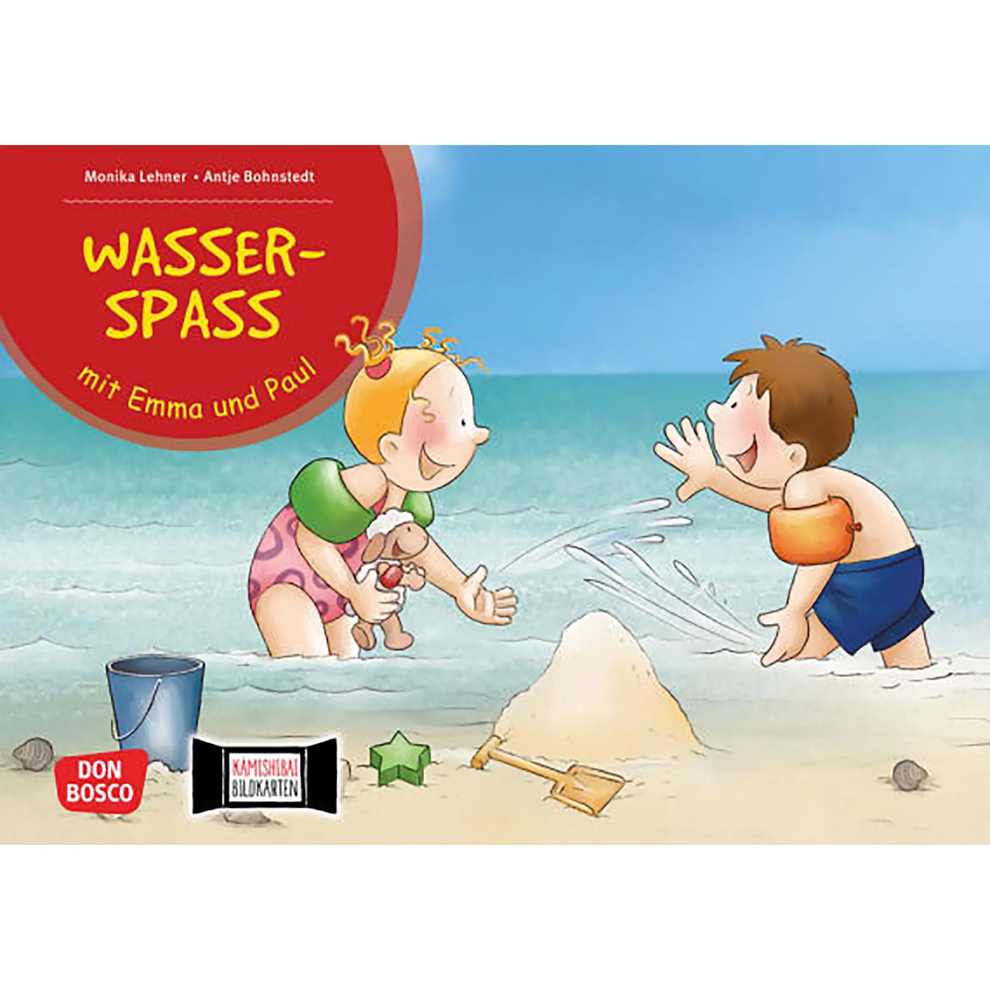 Wasserspaß mit Emma und Paul. Kamishibai Bildkartenset