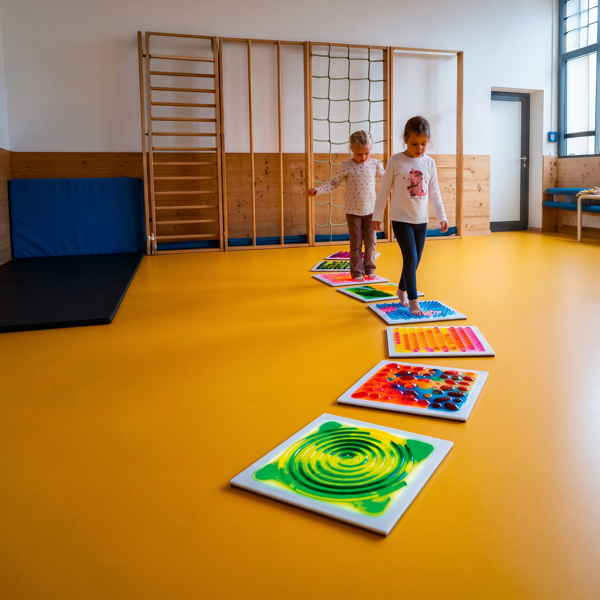 3D Sensorik Matten Flow 6er Set