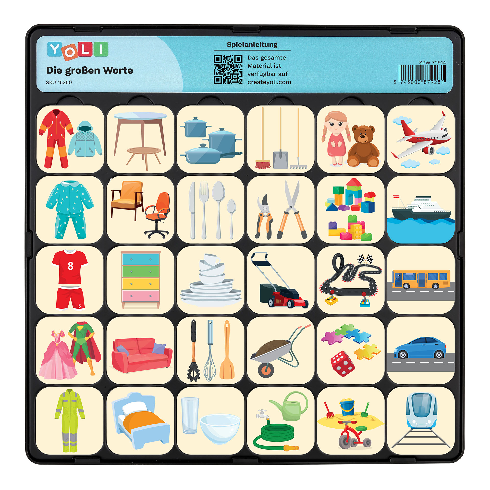 YOLI Spielset - Die großen Worte