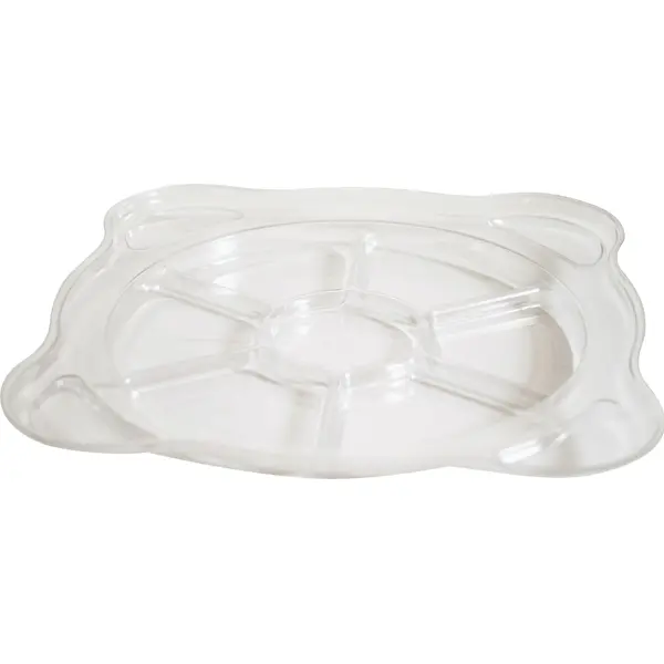 Schale 7-fach transparent für Leuchtkübel