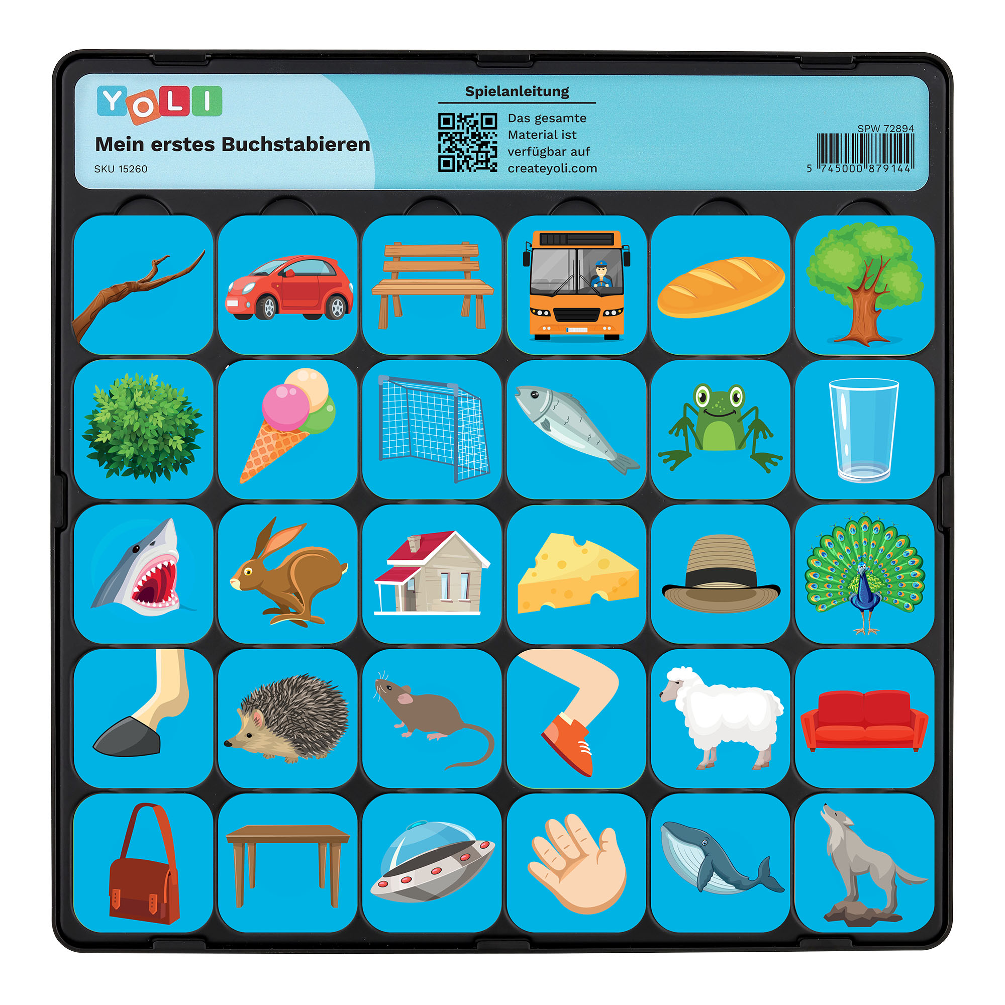 YOLI Spielset - Mein erstes Buchstabieren