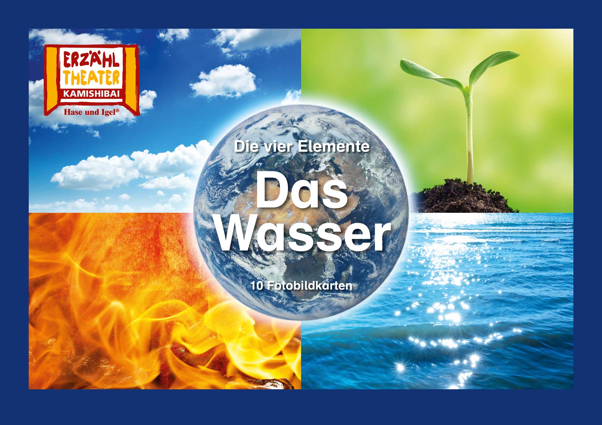 Die vier Elemente ? Das Wasser / Kamishibai Bildkarten