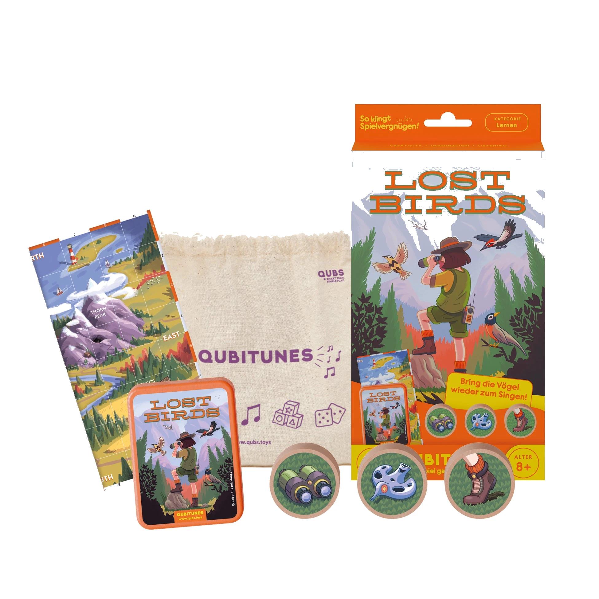 Qubi Set "Find die Vögel"
