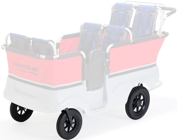 Reifensatz komplett für Turtle Bus neu