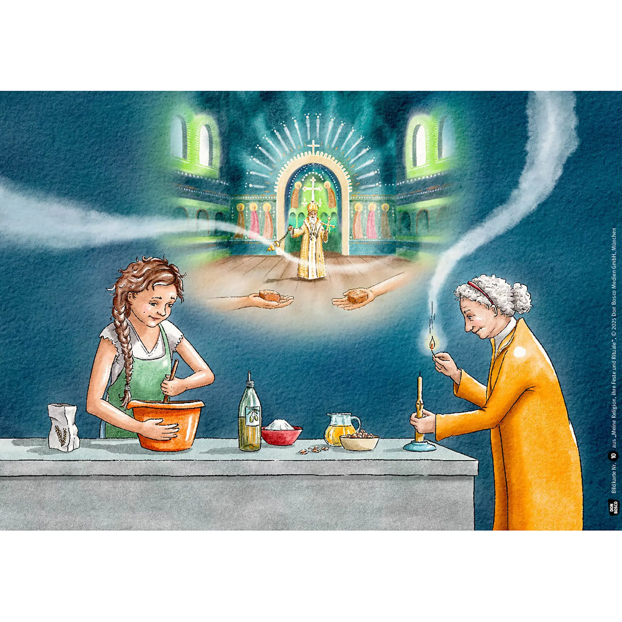Meine Religion, ihre Feste und Rituale. Kinder der Weltreligionen erzählen von ihrem Glauben. Kamishibai Bildkartenset