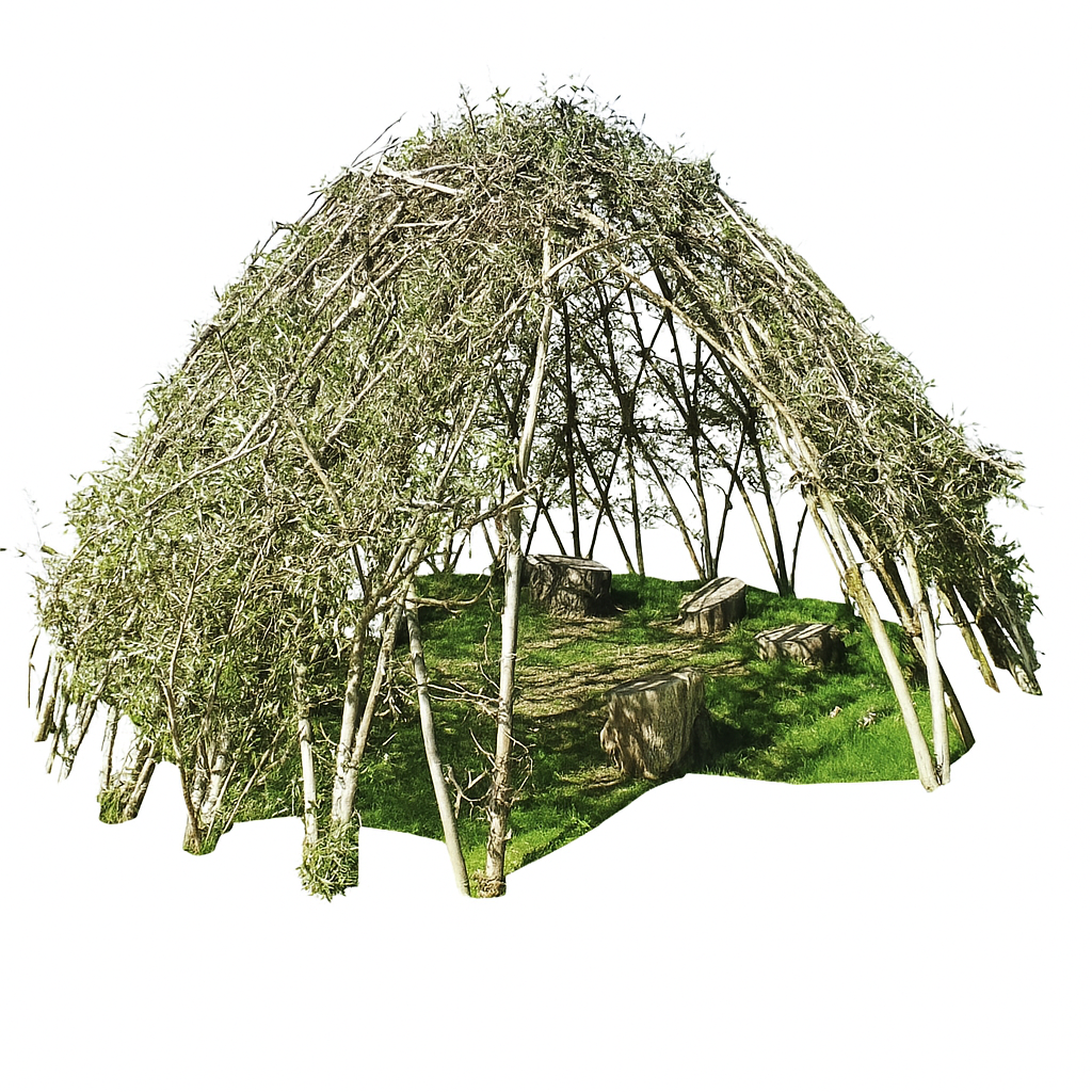 Weidenpflanzen für Weidentipi (Bausatz)