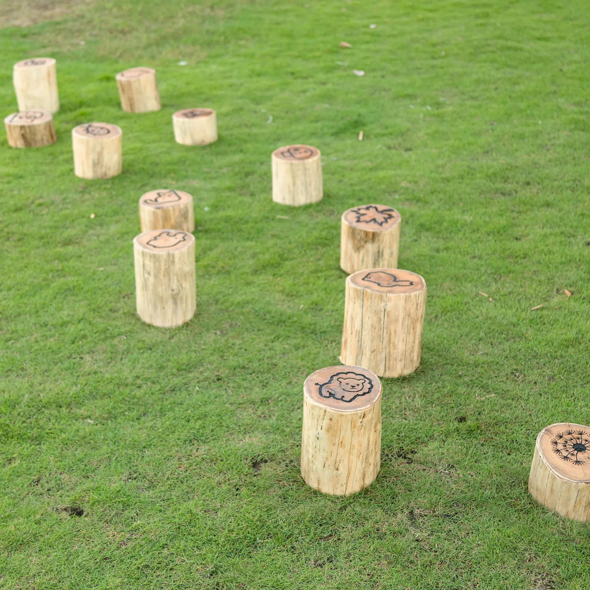 Outdoor Balancierpfad, 12-teilig