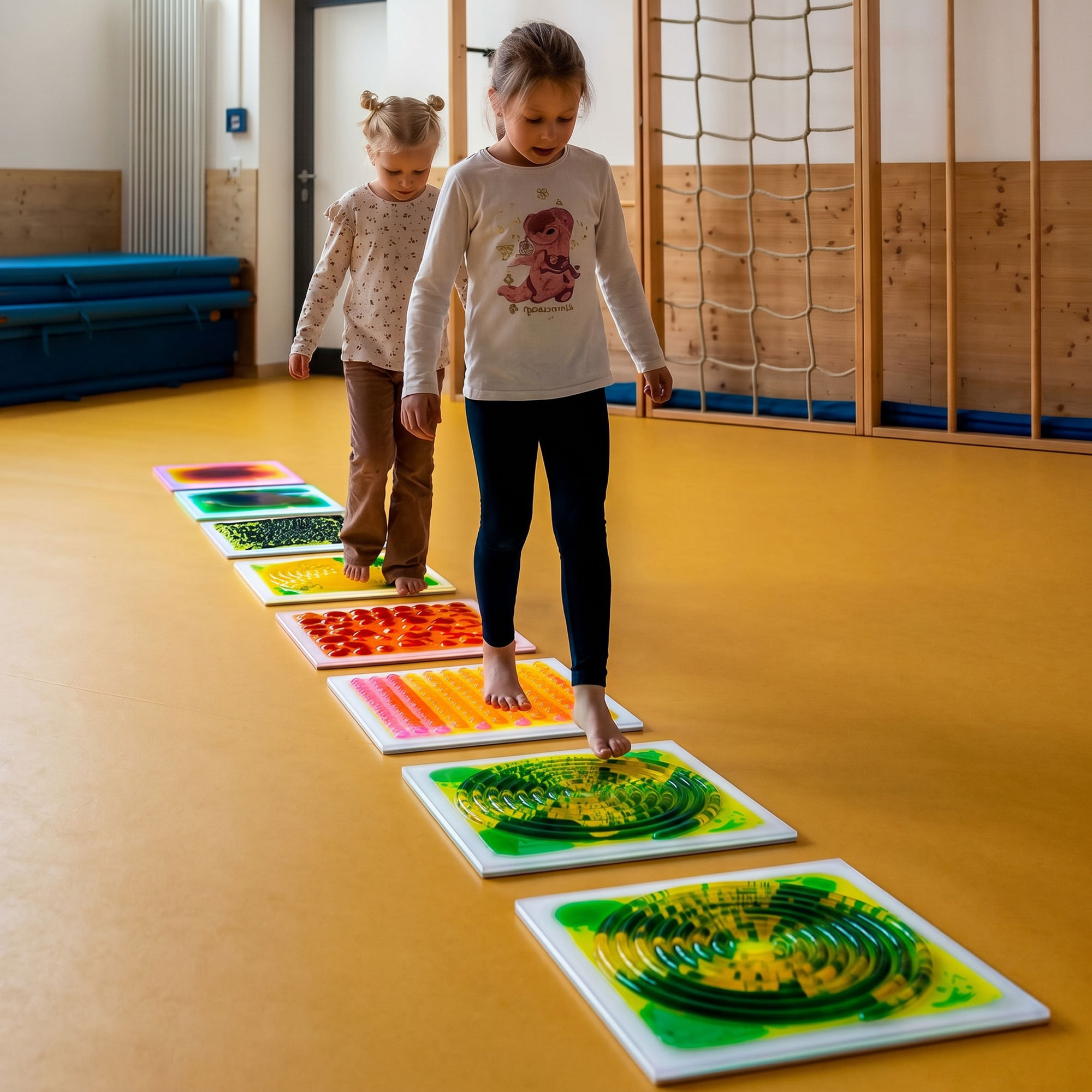 3D Sensorik Matten Flow 6er Set