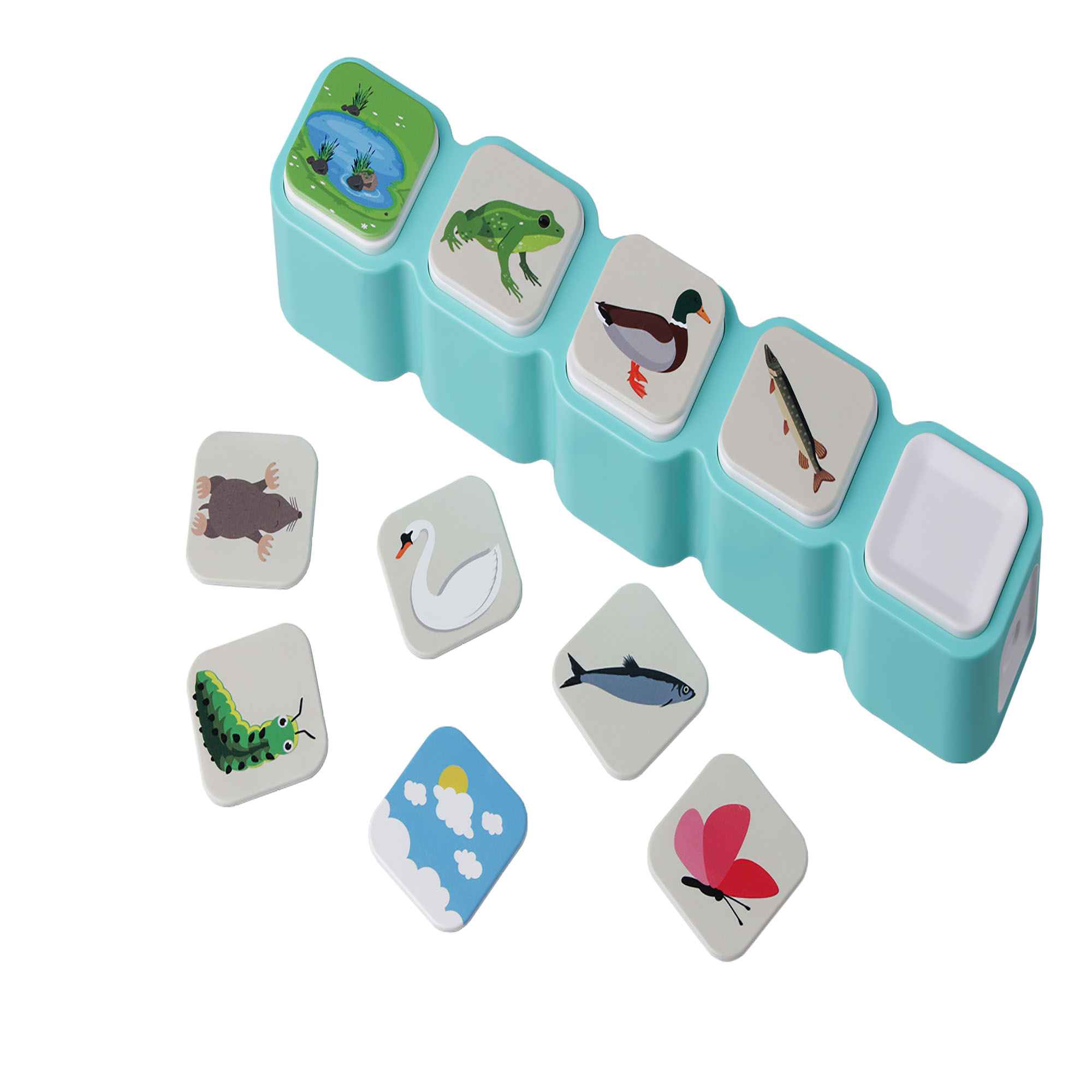 YOLI Spielset - Wo lebt dieses Tier?