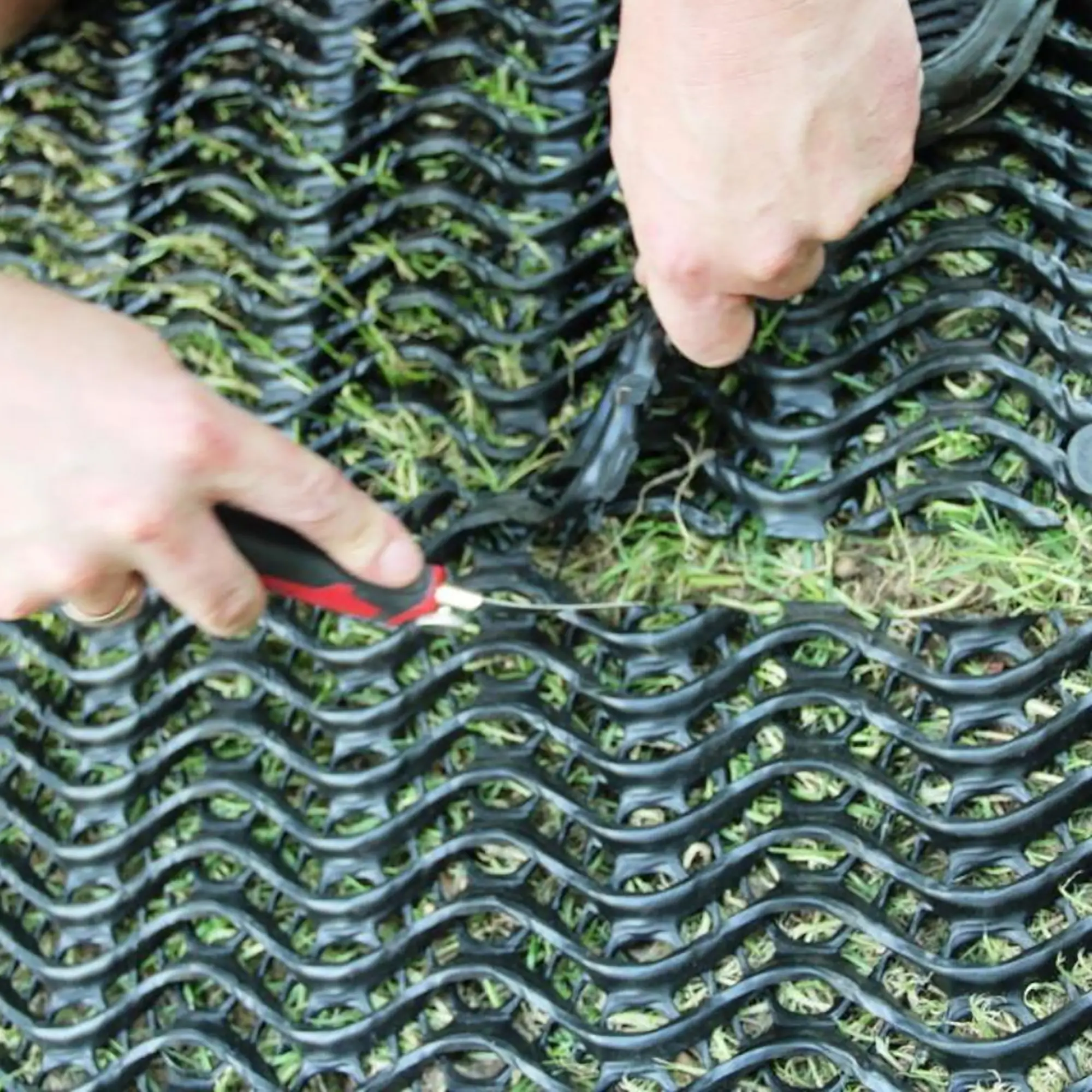 BodMat, Flexibles Bodenschutzgitter, Rasenschutzgitter