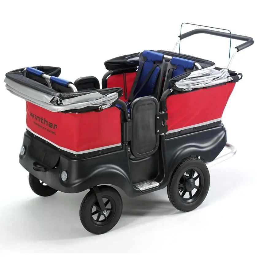 Turtle Krippenwagen de Luxe für 4 Kinder
