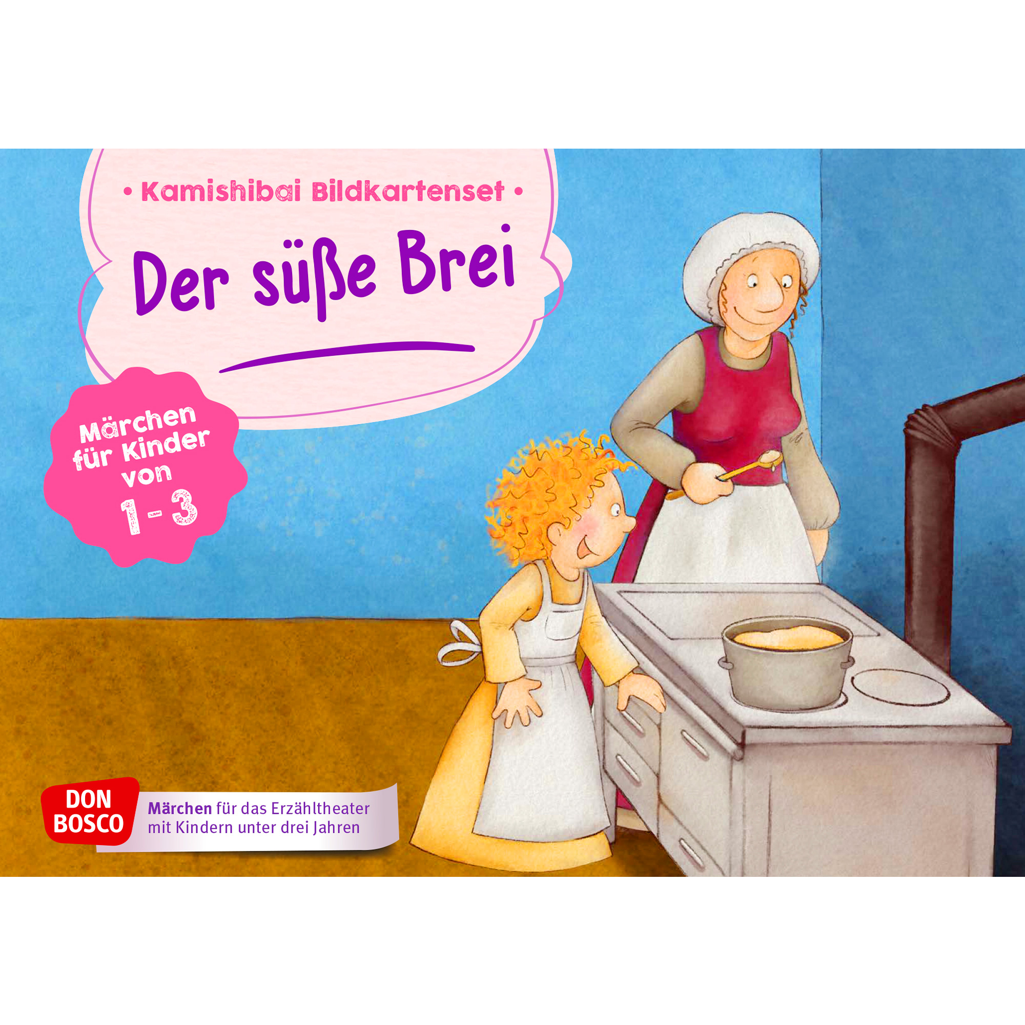 Kamishibai Karten Der süße Brei 1-3 Jahre