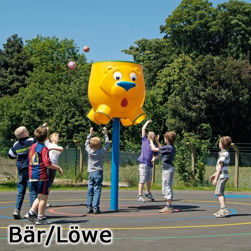 Ballfänger Bär / Löwe zum einbetonieren