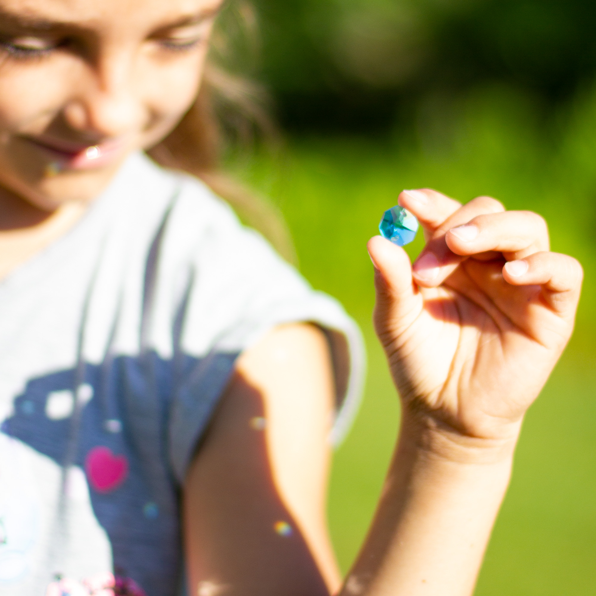 Überraschungsnuss mit Kristall, Geschichte und Organzabeutel