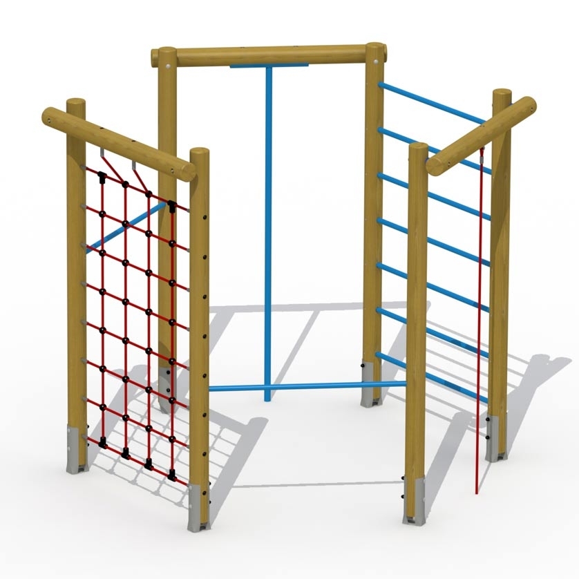 6 Eck Multi-Klettergerüst