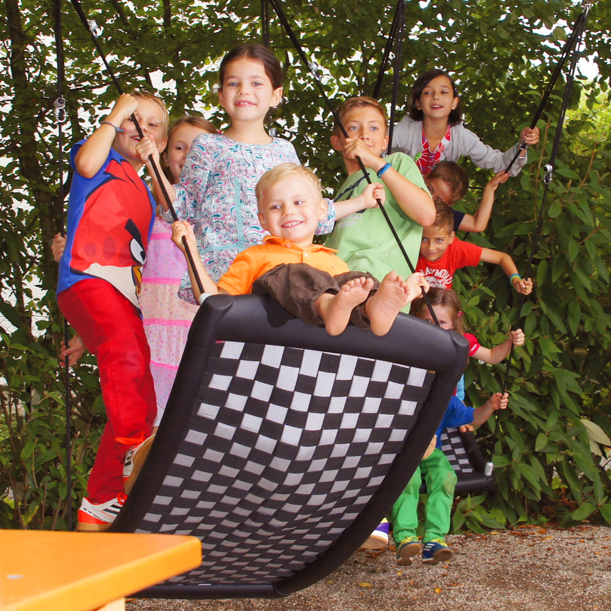 Challenger Bogenschaukel groß anthrazit