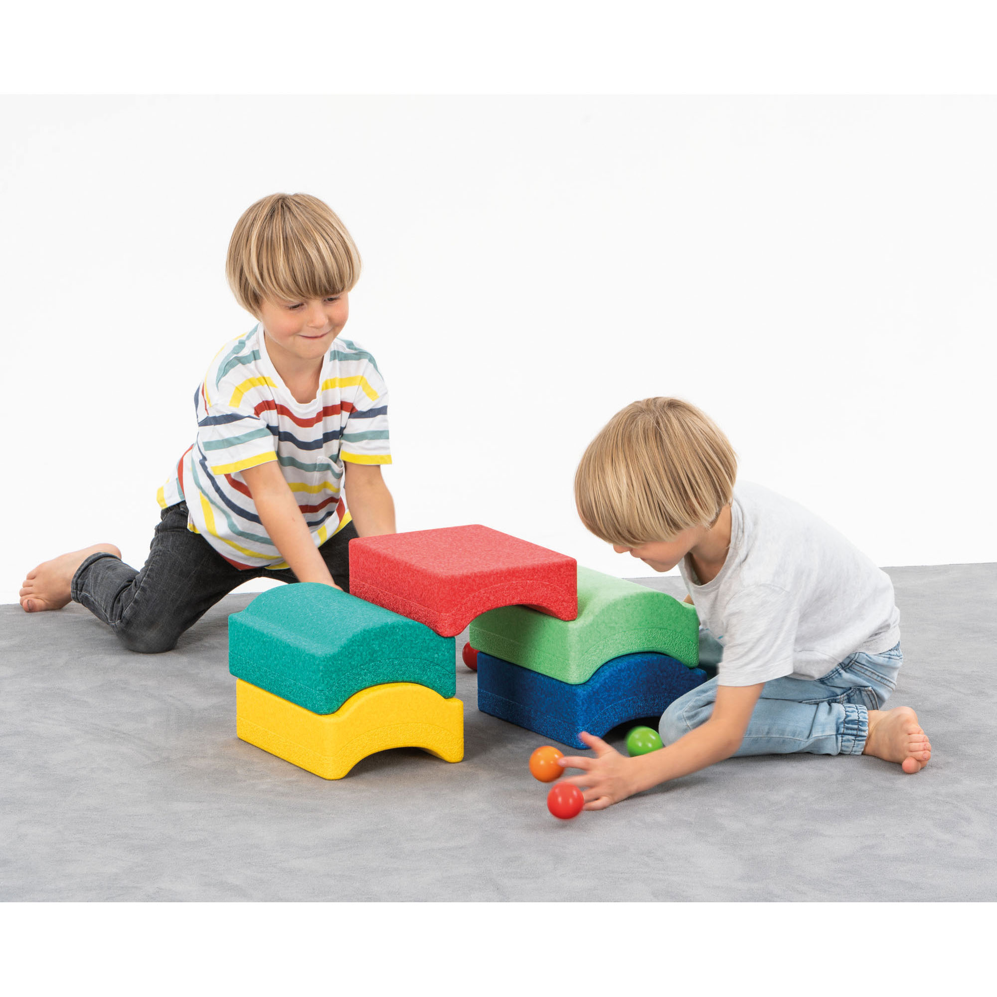 Kreativsteine Set 1 inkl. 10 Kugelbahnbälle