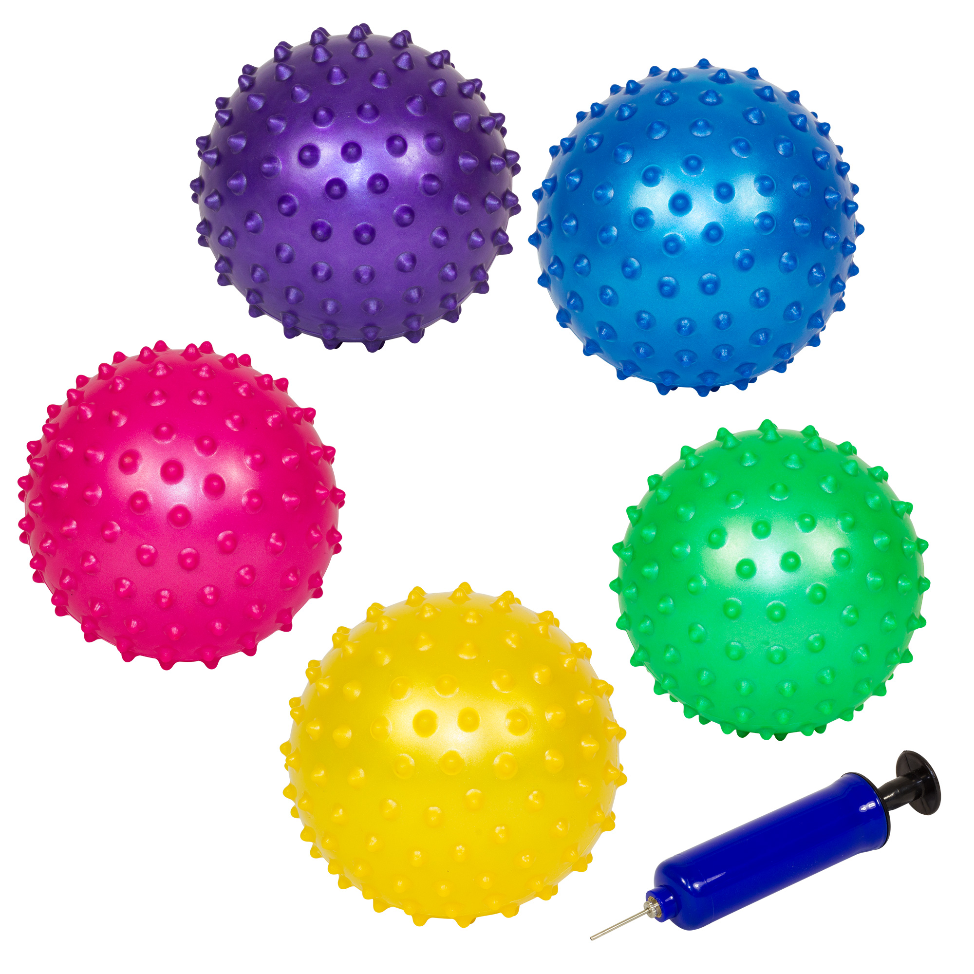 Massageball 25er Set inkl. Pumpe