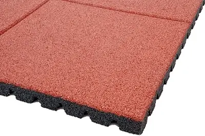 Fallschutzplatten 80 mm Schwarz 101 x 101 cm